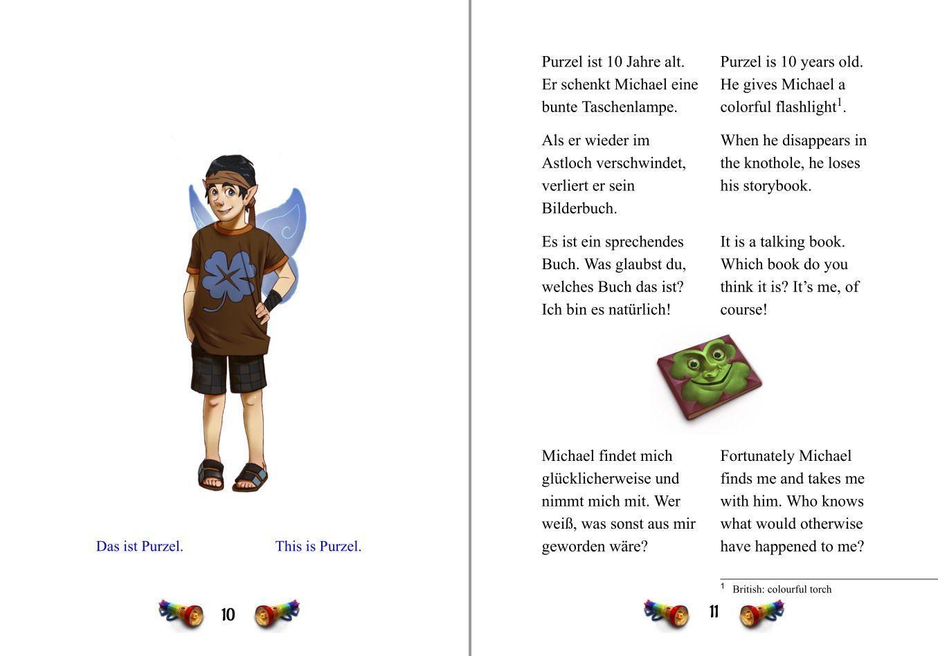 Beispielinhalt (Bild) The Magical Dinosaur Hunt (Leuchtturm der Abenteuer)