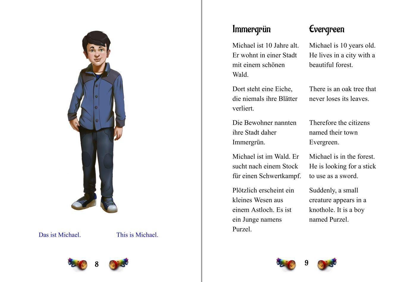 Beispielinhalt (Bild) The Magical Dinosaur Hunt (Leuchtturm der Abenteuer)