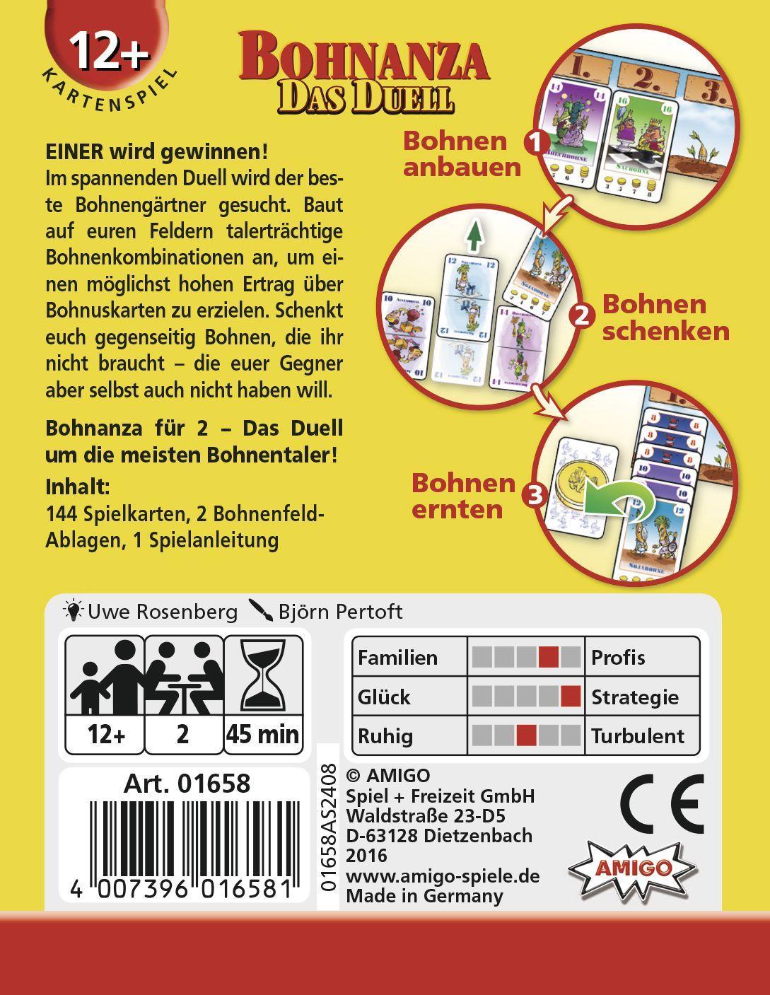 Beispielinhalt (Bild) Bohnanza - Das Duell