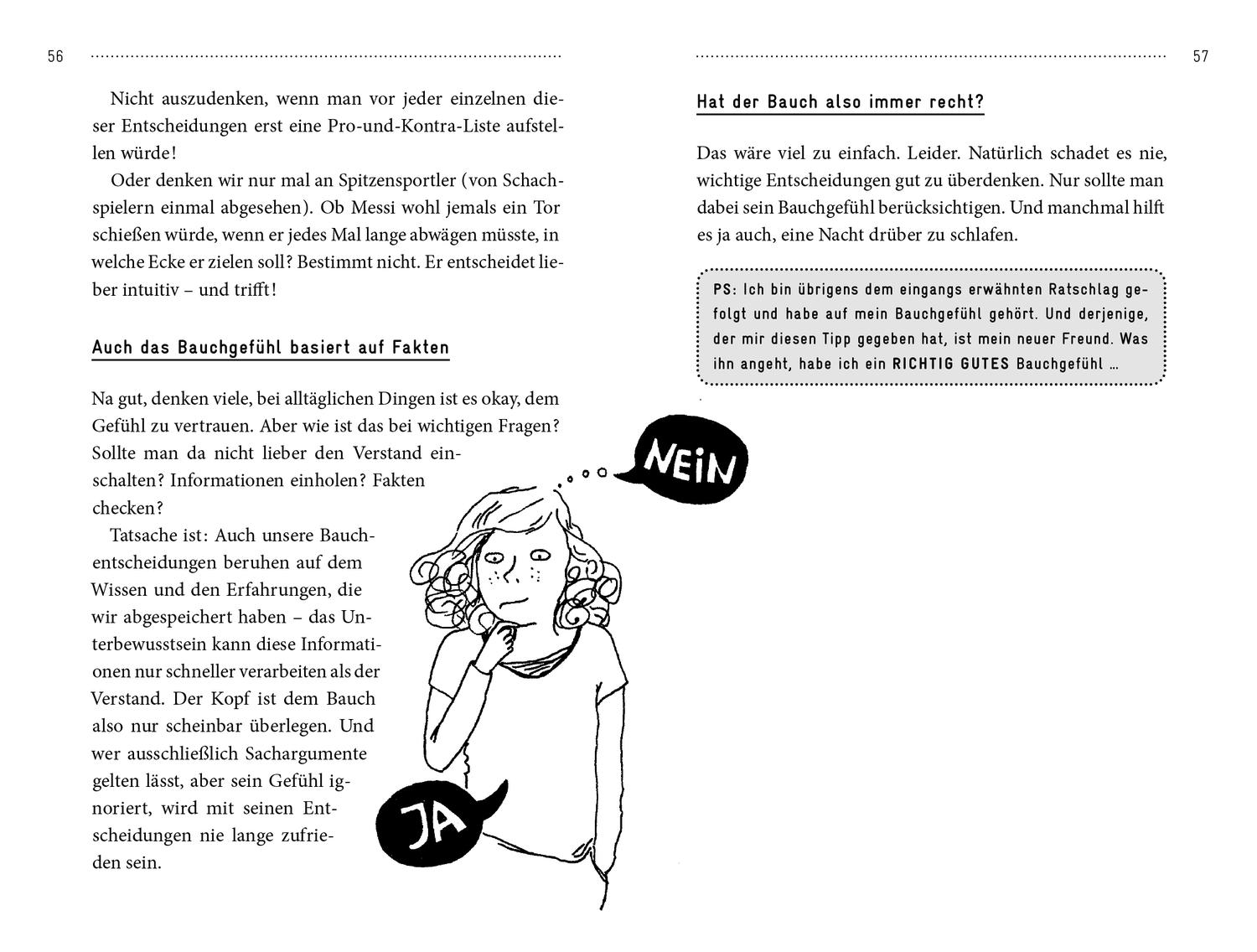 Beispielinhalt (Bild) Alles, was Mädchen wissen sollten, bevor sie 13 werden