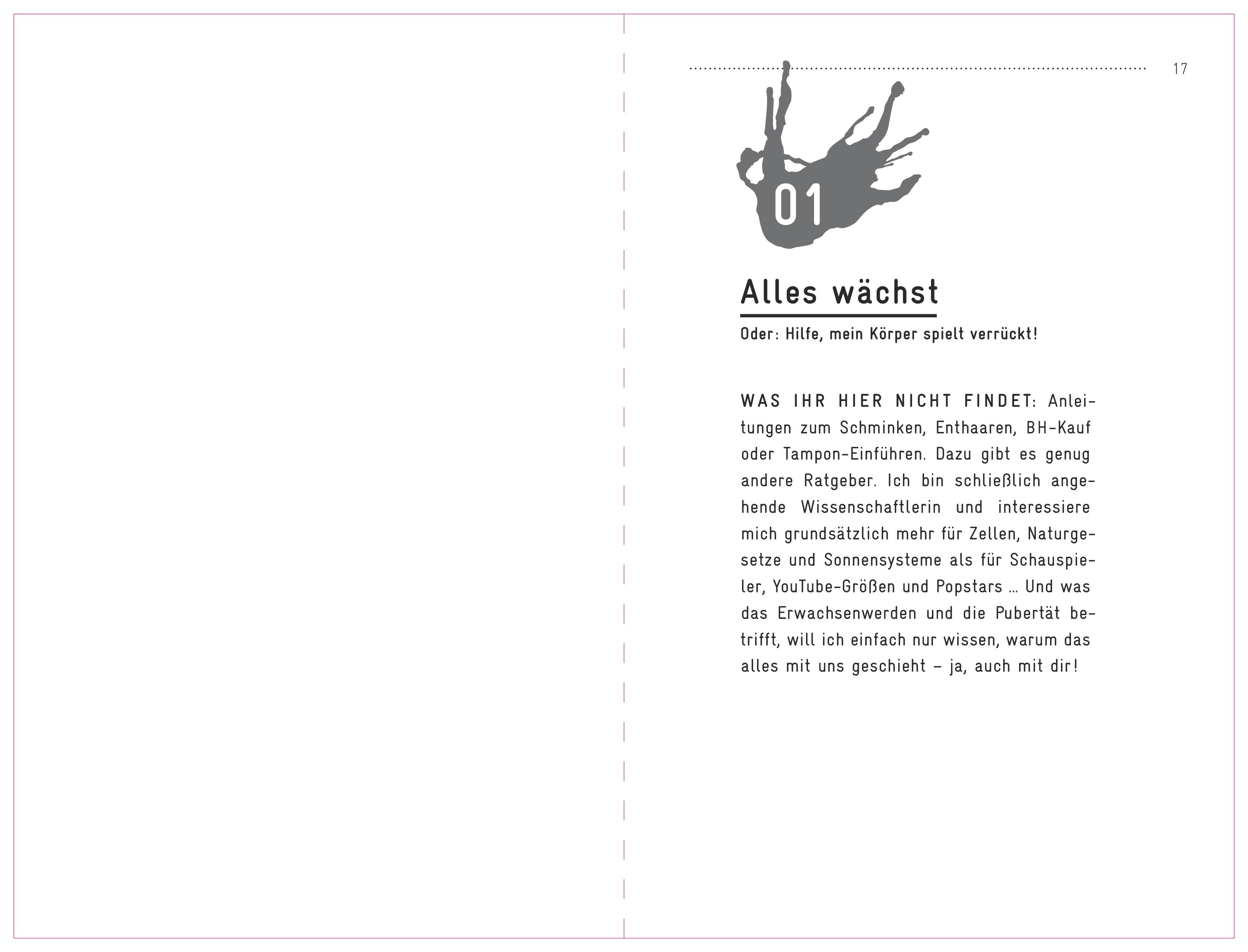 Beispielinhalt (Bild) Alles, was Mädchen wissen sollten, bevor sie 13 werden
