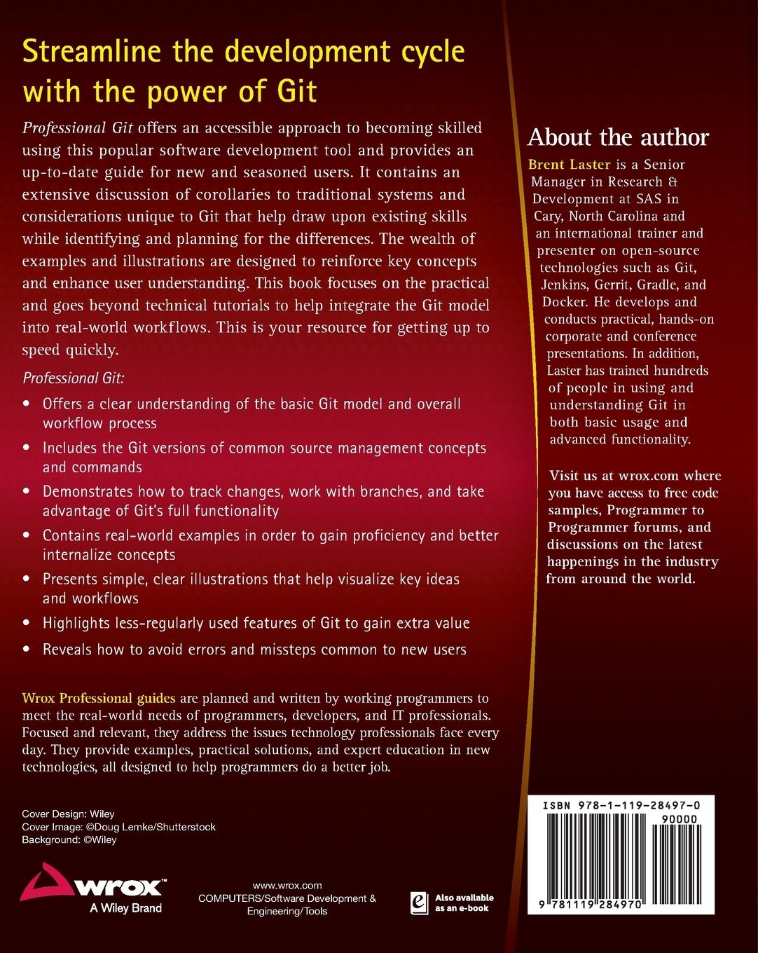 Rückseitencover Professional Git