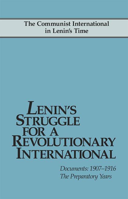 Vorderes Coverbild Lenin's Struggle for a Revolutionary International