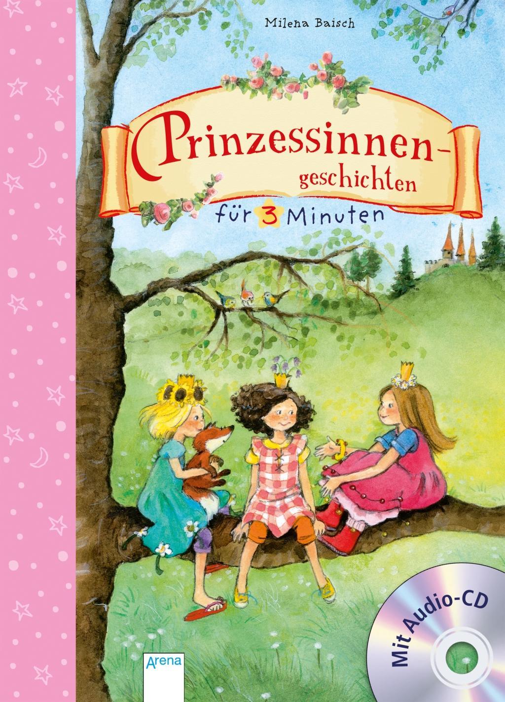 Vorderes Coverbild Prinzessinnengeschichten für 3 Minuten