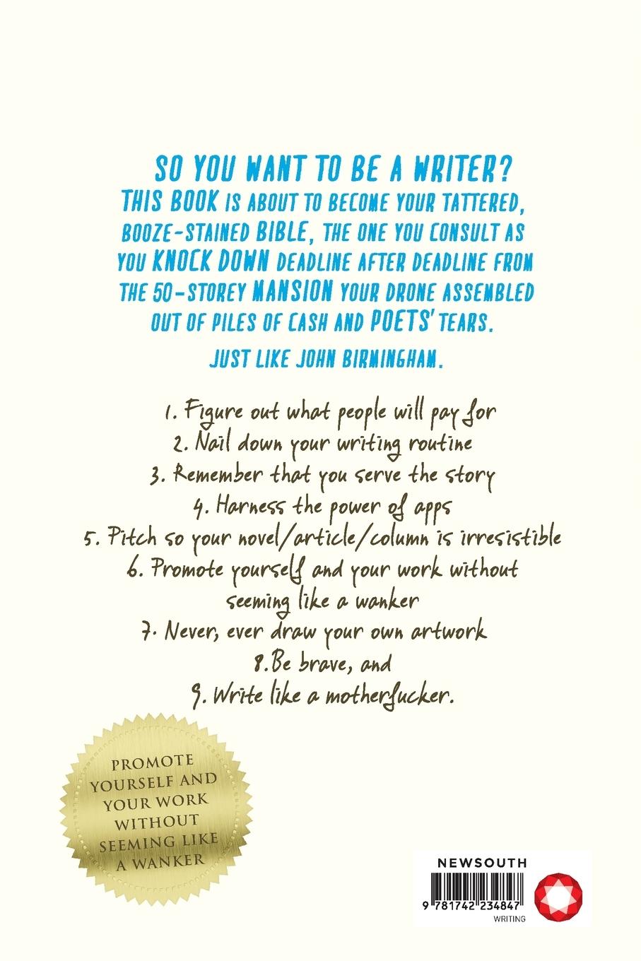 Rückseitencover How to Be a Writer