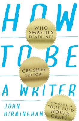 Vorderes Coverbild How to Be a Writer