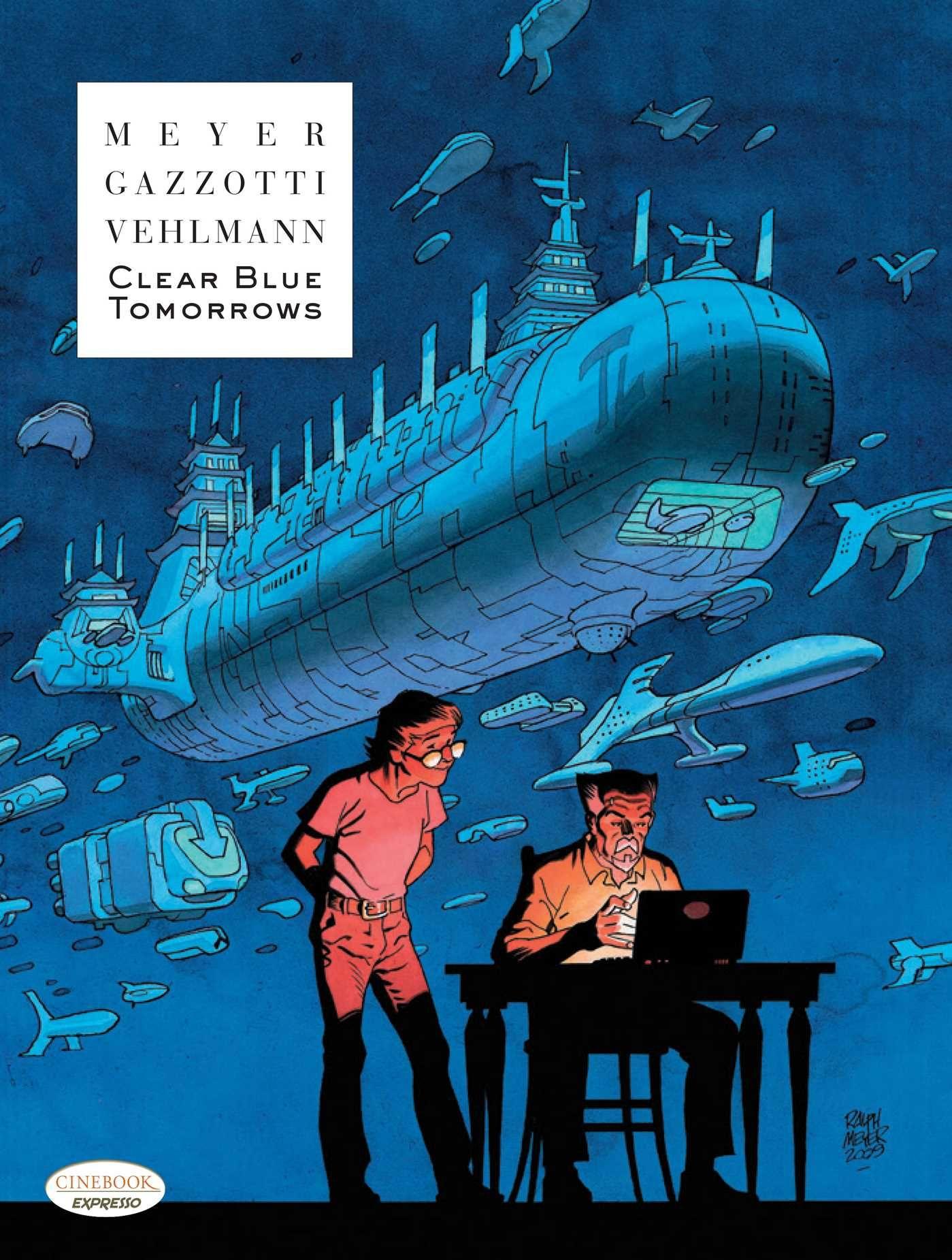 Vorderes Coverbild Clear Blue Tomorrows