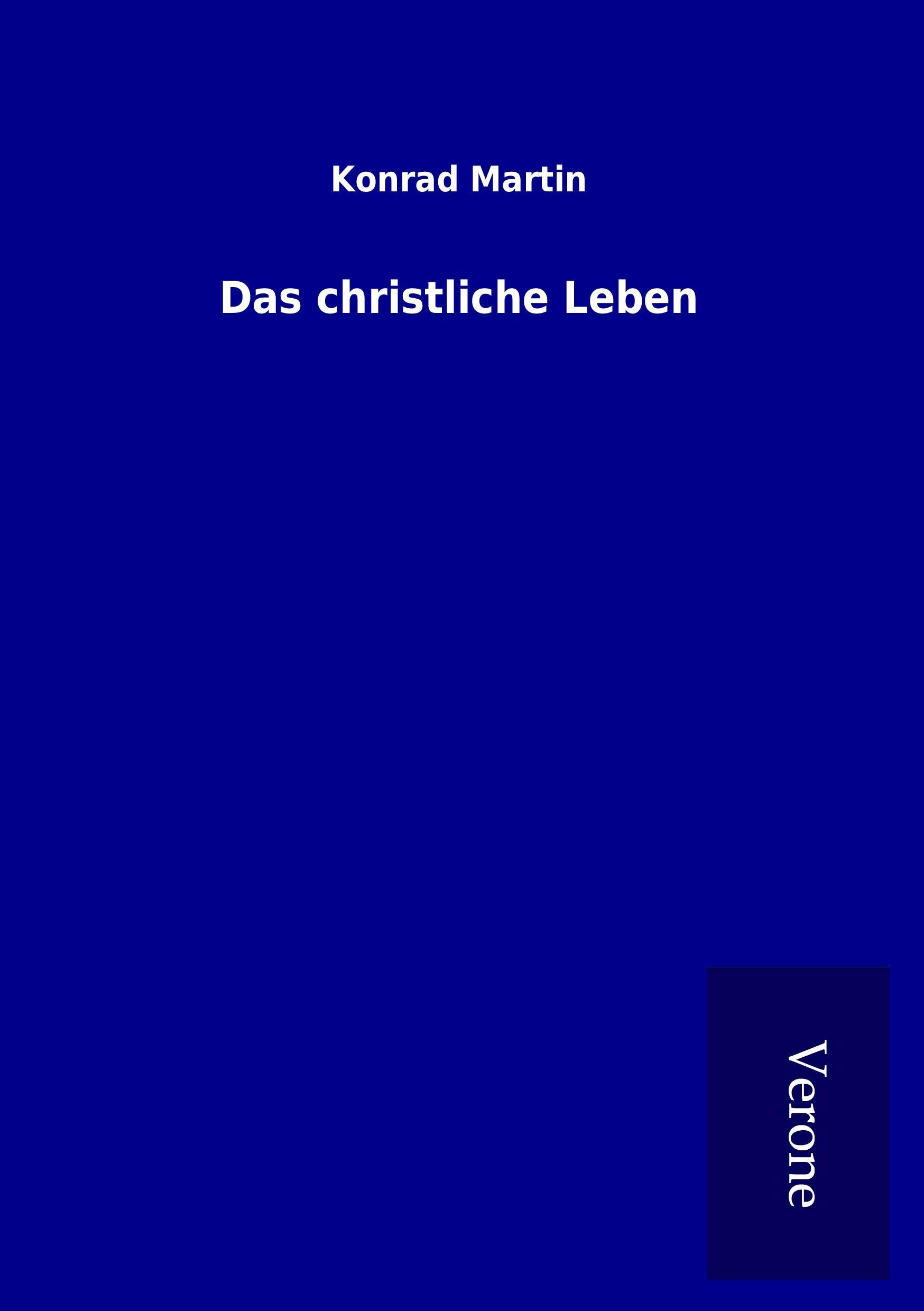Vorderes Coverbild Das christliche Leben
