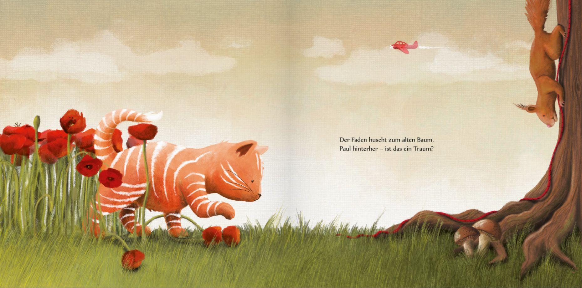 Beispielinhalt (Bild) Kater Paul und der rote Faden