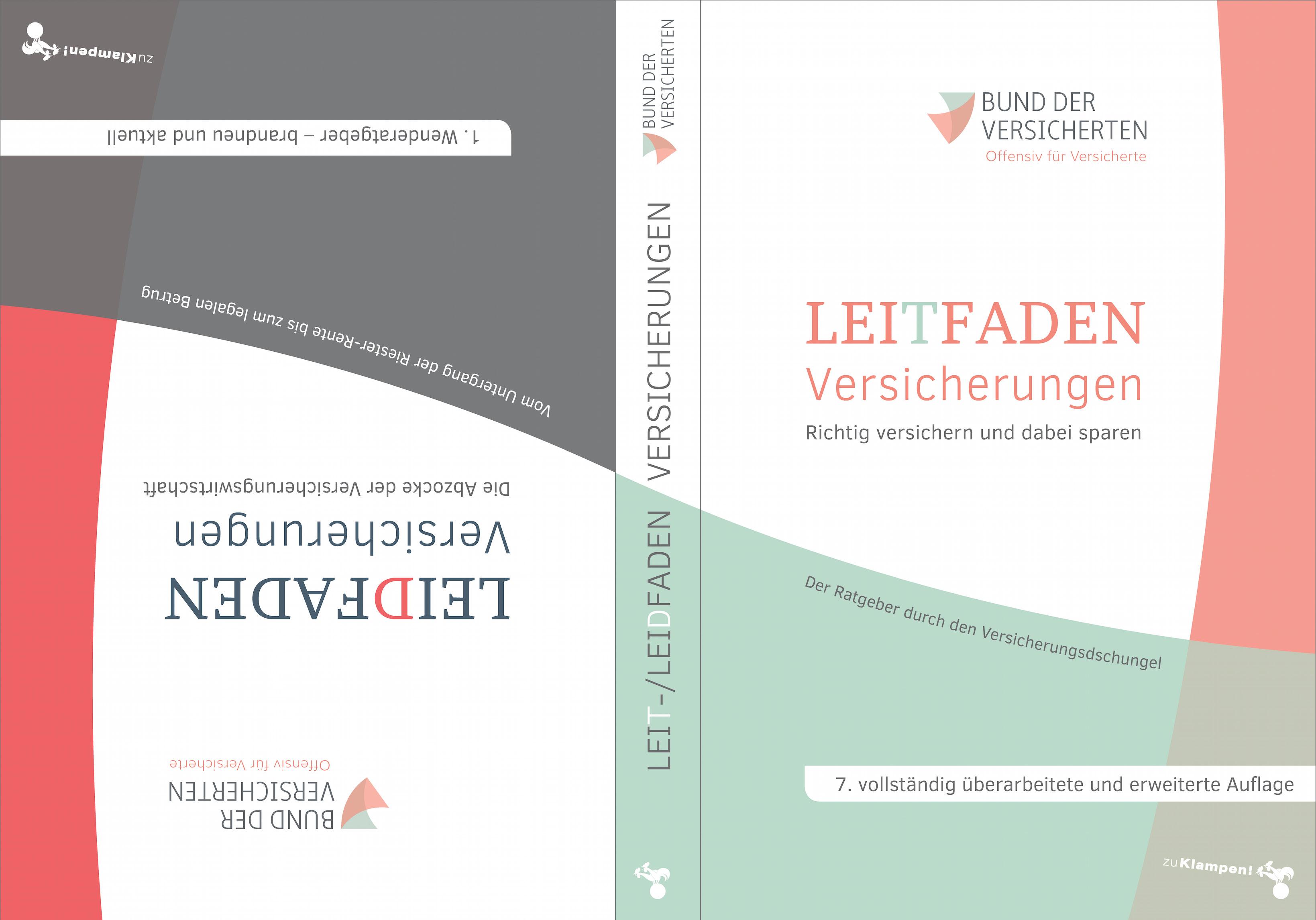 Vorderes Coverbild LeiDfaden Versicherungen // LeiTfaden Versicherungen