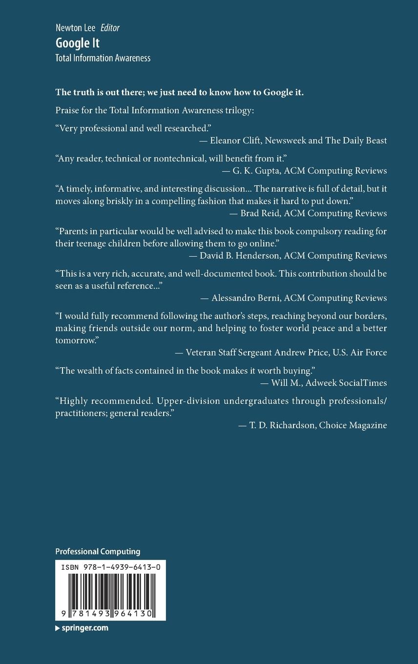 Rückseitencover Google It