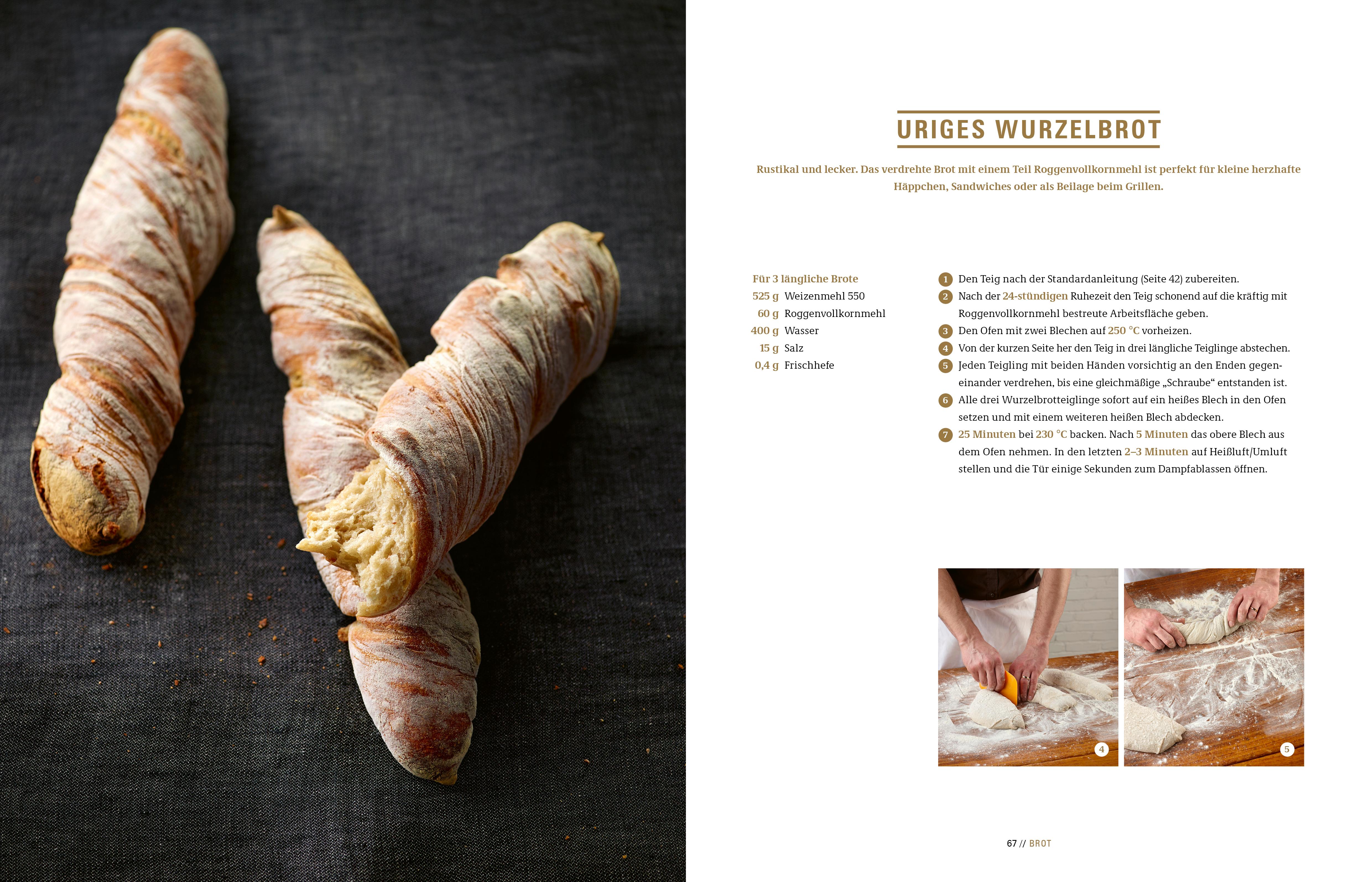 Beispielinhalt (Bild) Brot backen in Perfektion mit Hefe