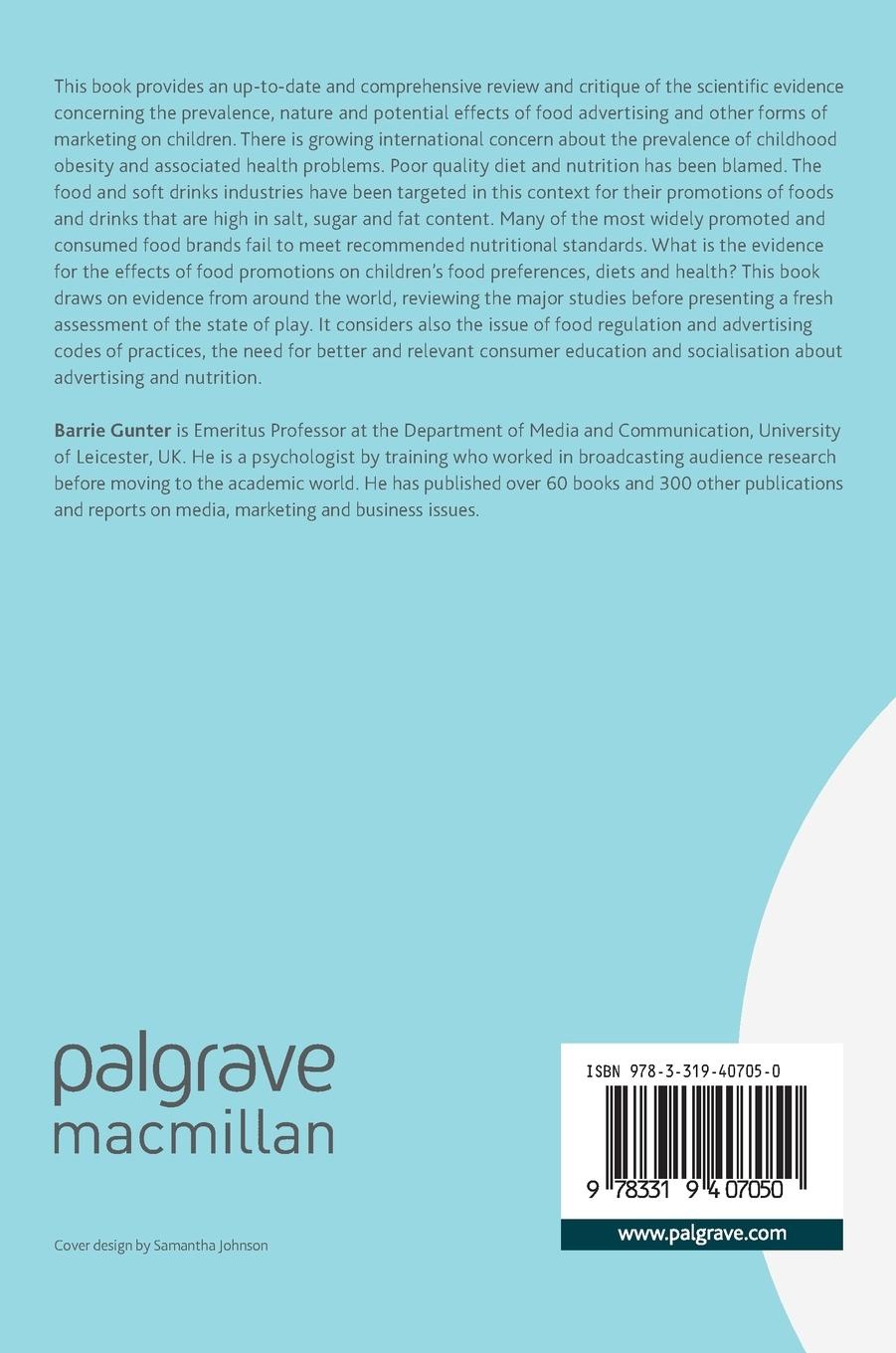 Rückseitencover Food Advertising