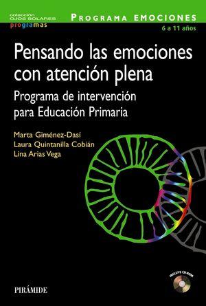 Vorderes Coverbild Programa pensando las emociones 6 a 11 años : programa de intervención para educación primaria