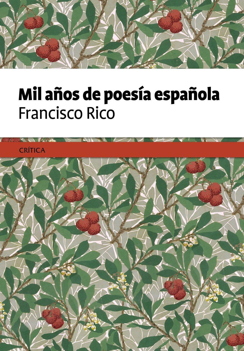 Vorderes Coverbild Mil años de poesía española
