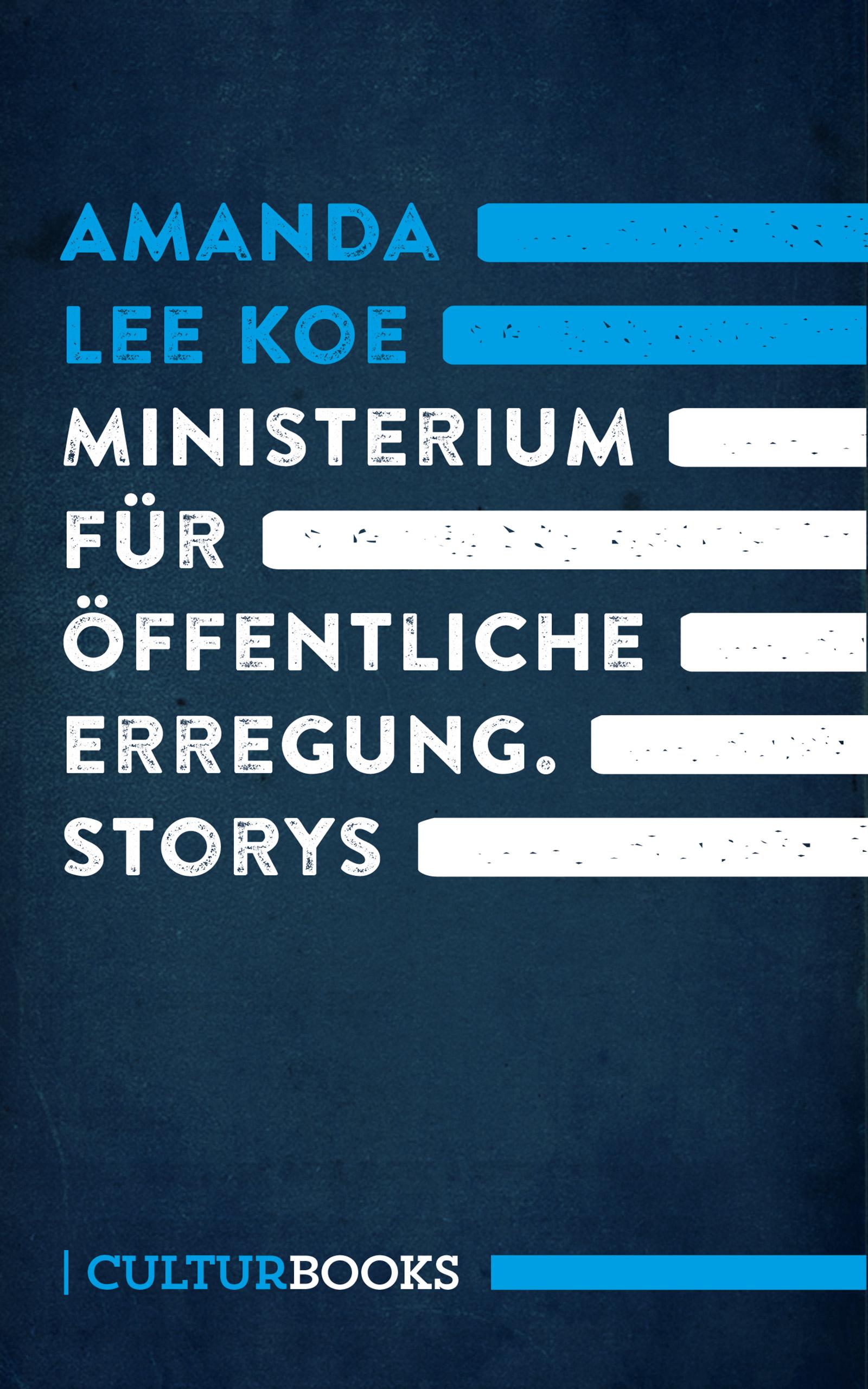 Vorderes Coverbild Ministerium für öffentliche Erregung