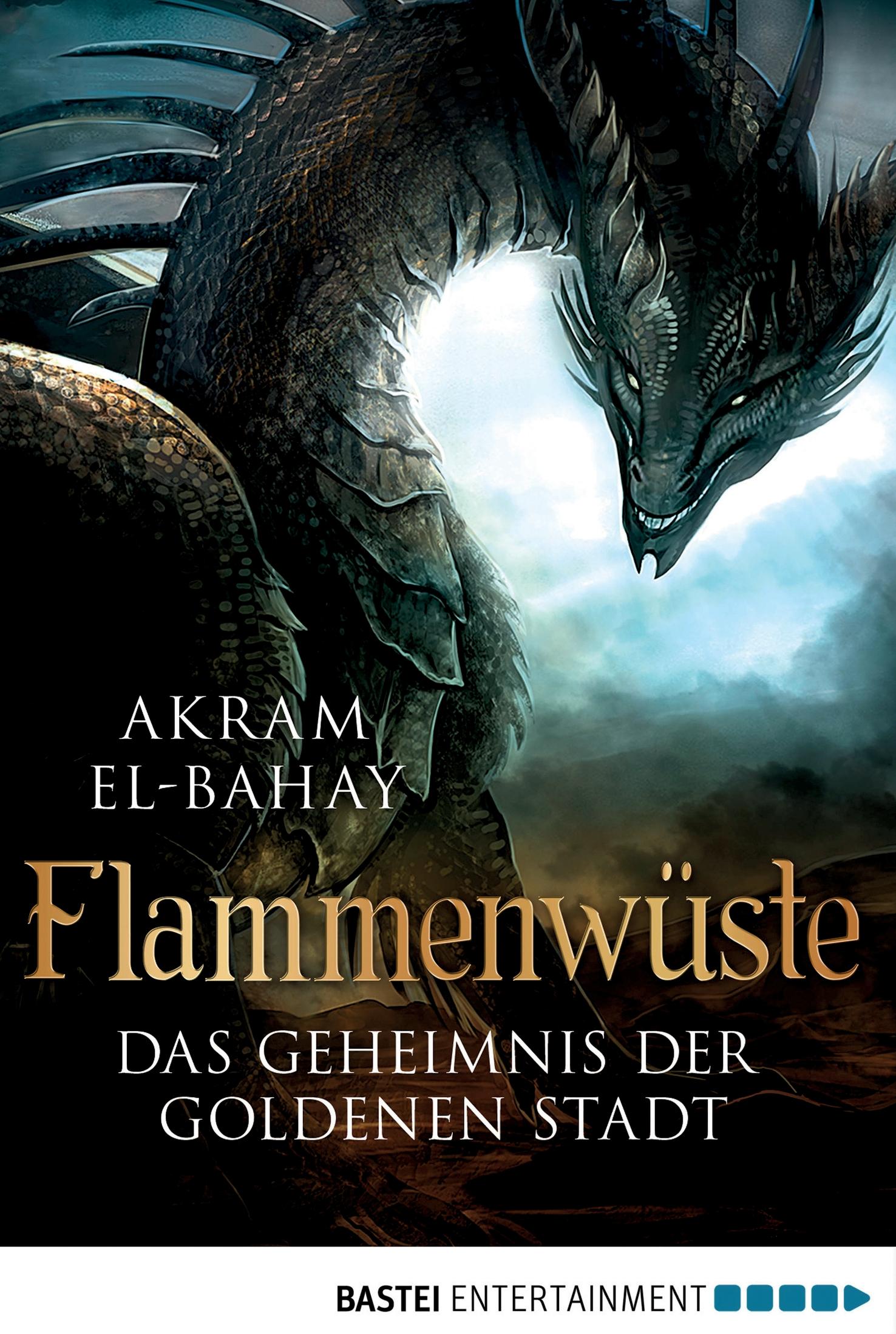 Vorderes Coverbild Flammenwüste - Das Geheimnis der goldenen Stadt