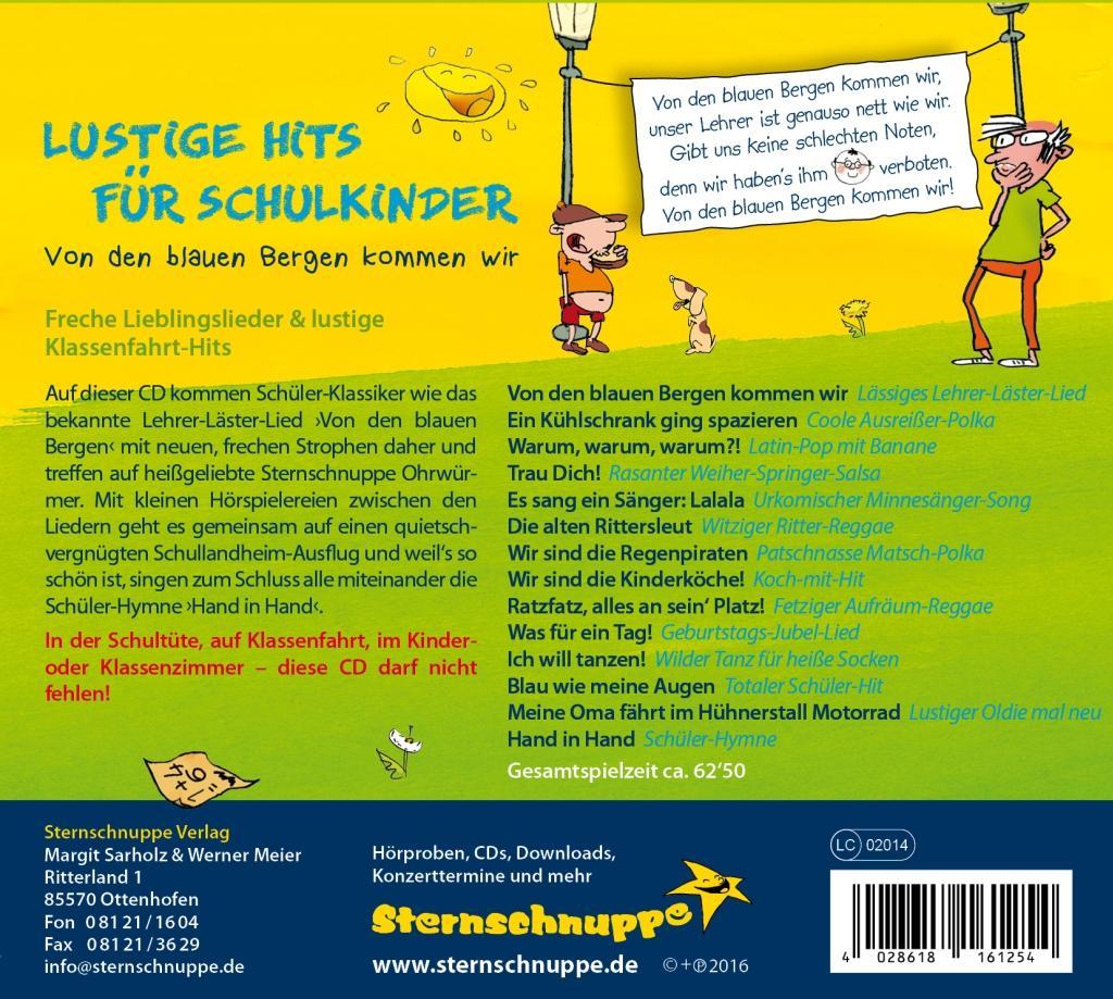 Beispielinhalt (Bild) Lustige Hits für Schulkinder