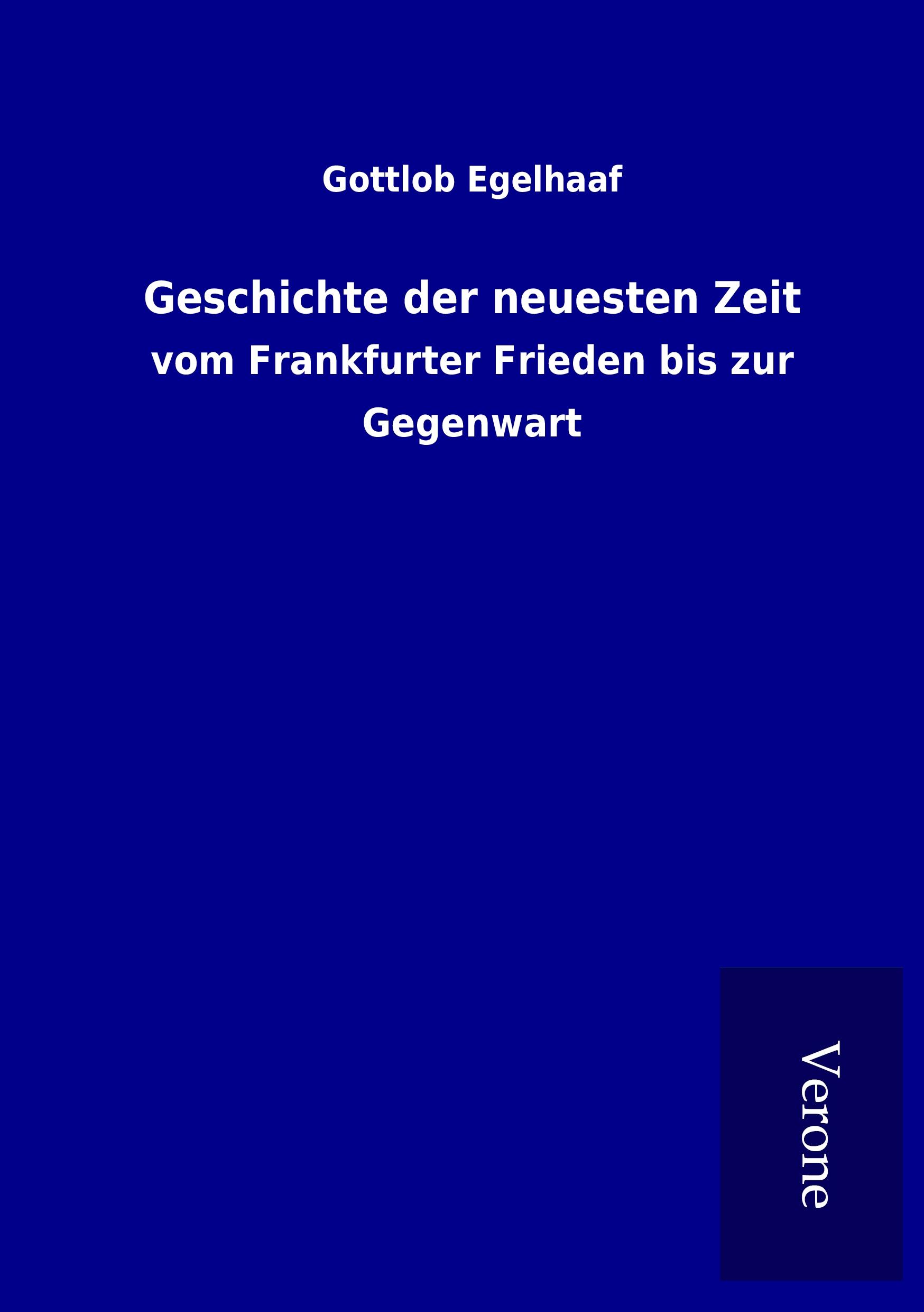 Vorderes Coverbild Geschichte der neuesten Zeit