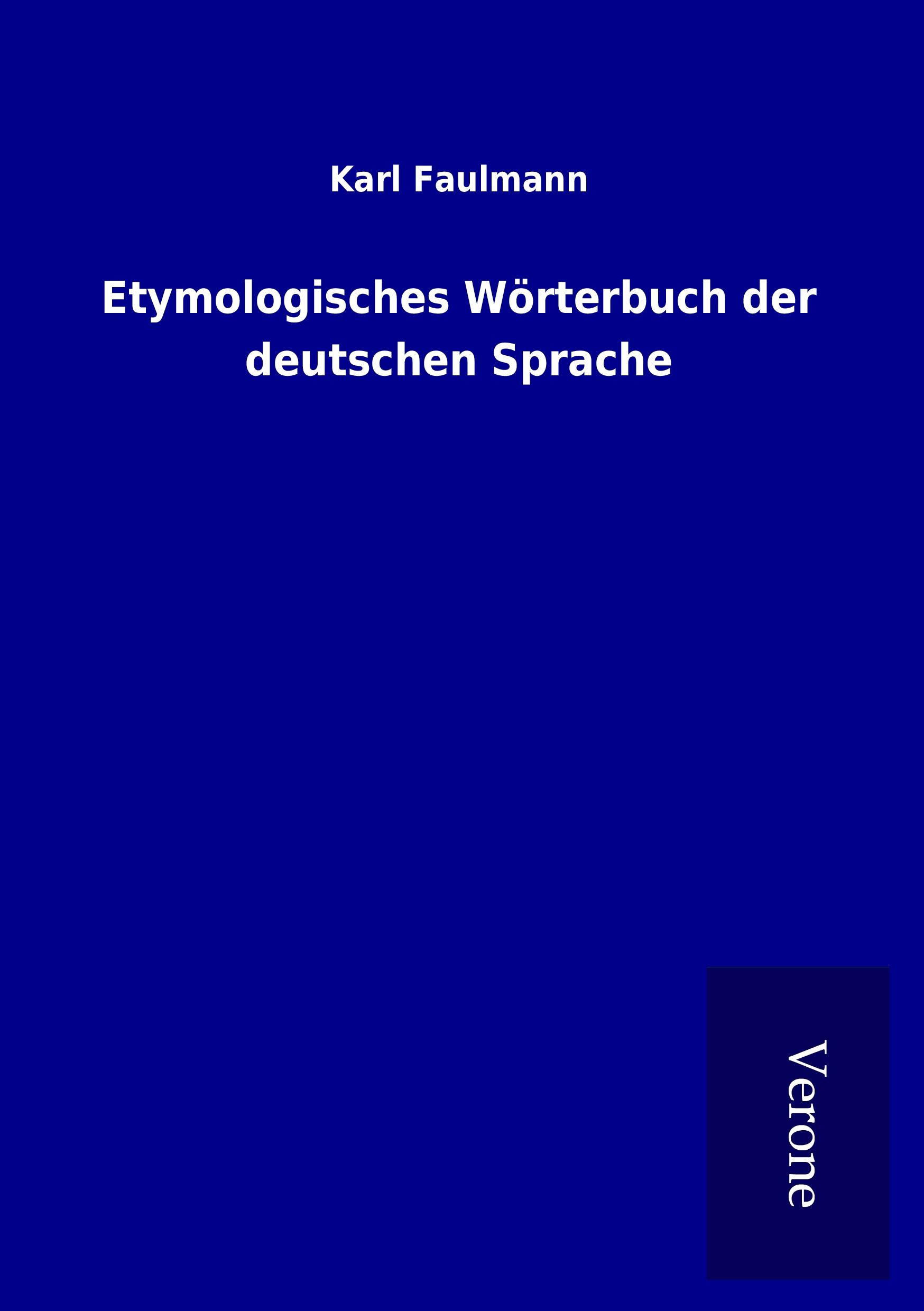 Vorderes Coverbild Etymologisches Wörterbuch der deutschen Sprache