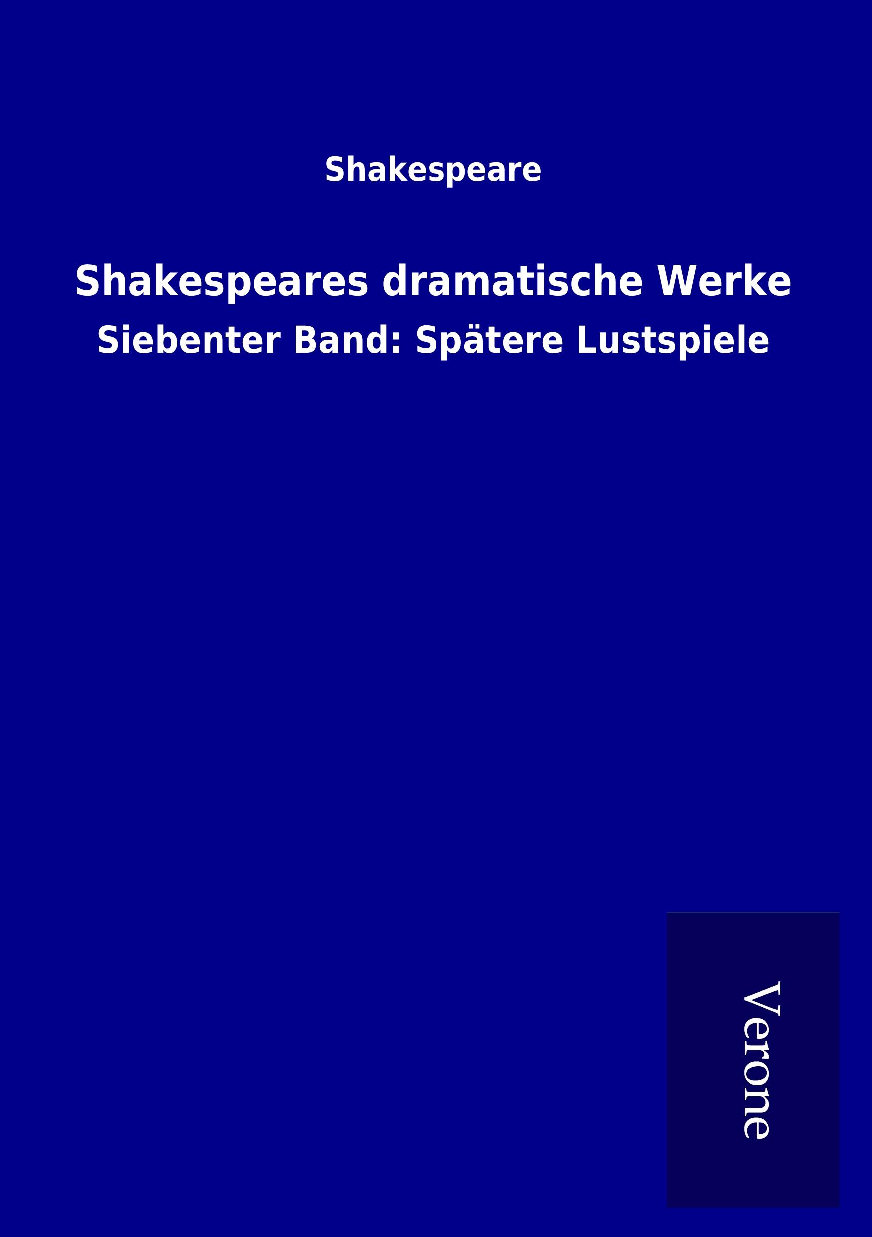 Vorderes Coverbild Shakespeares dramatische Werke
