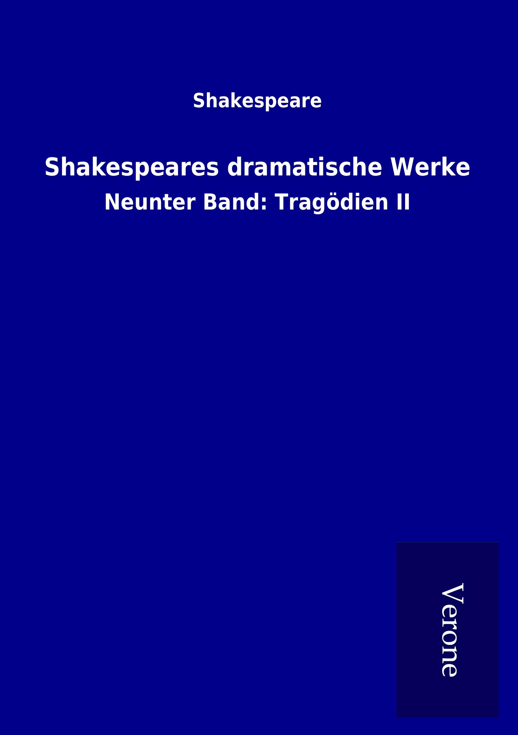 Vorderes Coverbild Shakespeares dramatische Werke