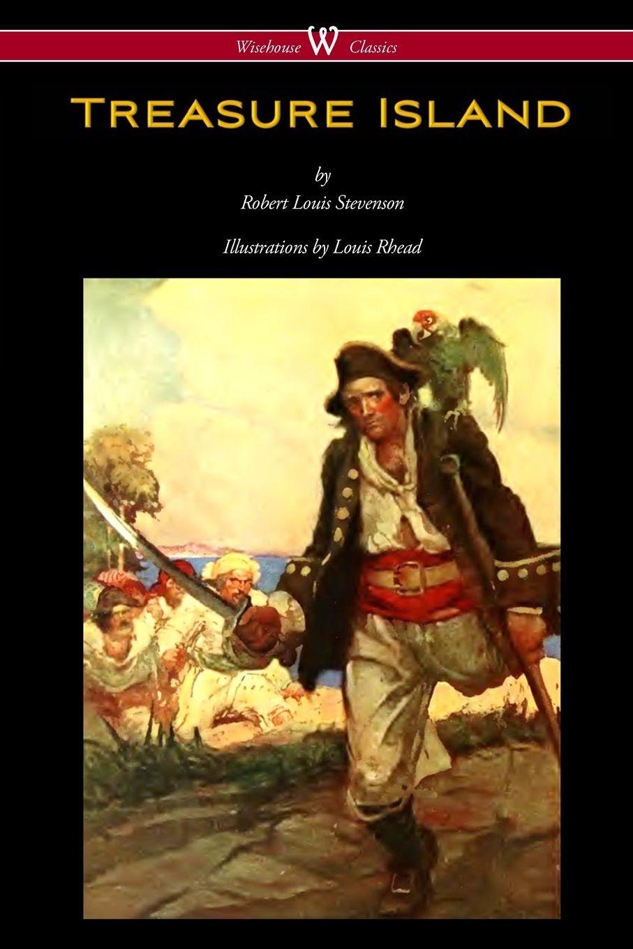 Vorderes Coverbild Treasure Island (Wisehouse Classics Edition - with original Illustrations by Louis Rhead)