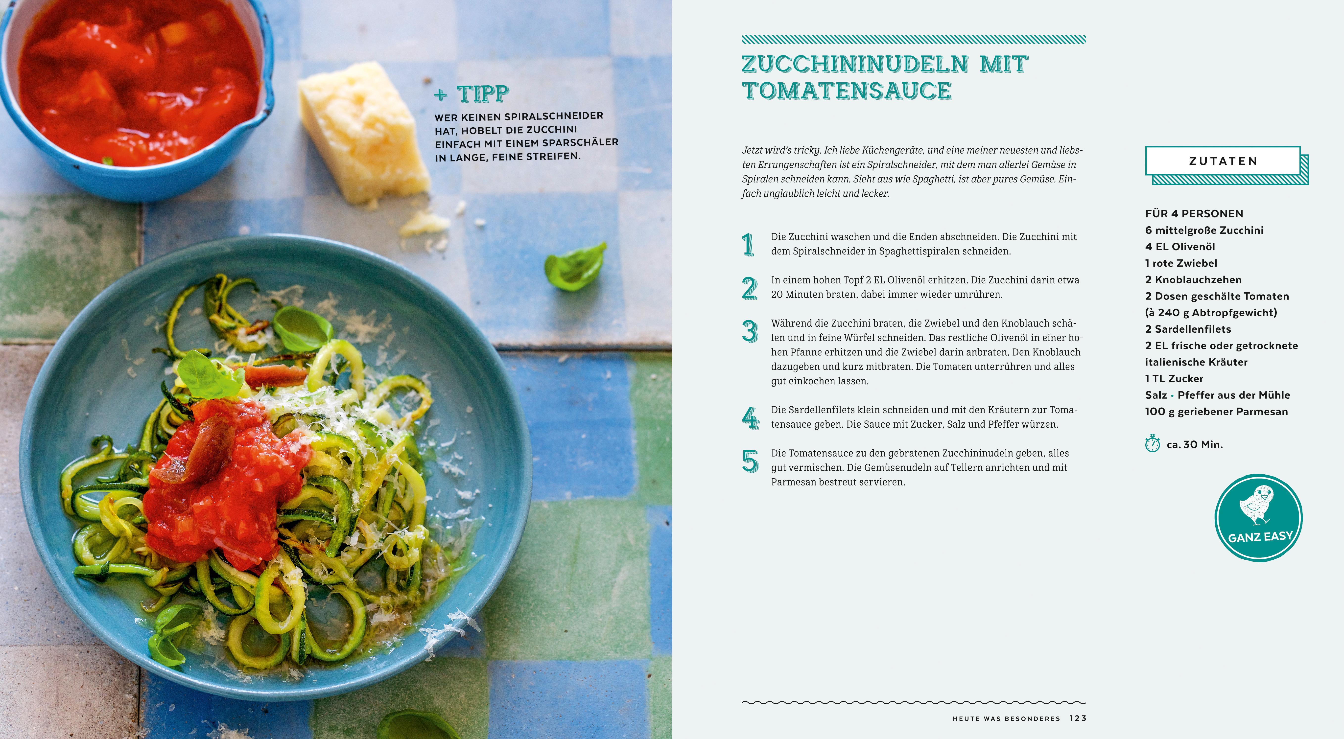 Beispielinhalt (Bild) Yummy! Lieblingsrezepte für die ganze Familie