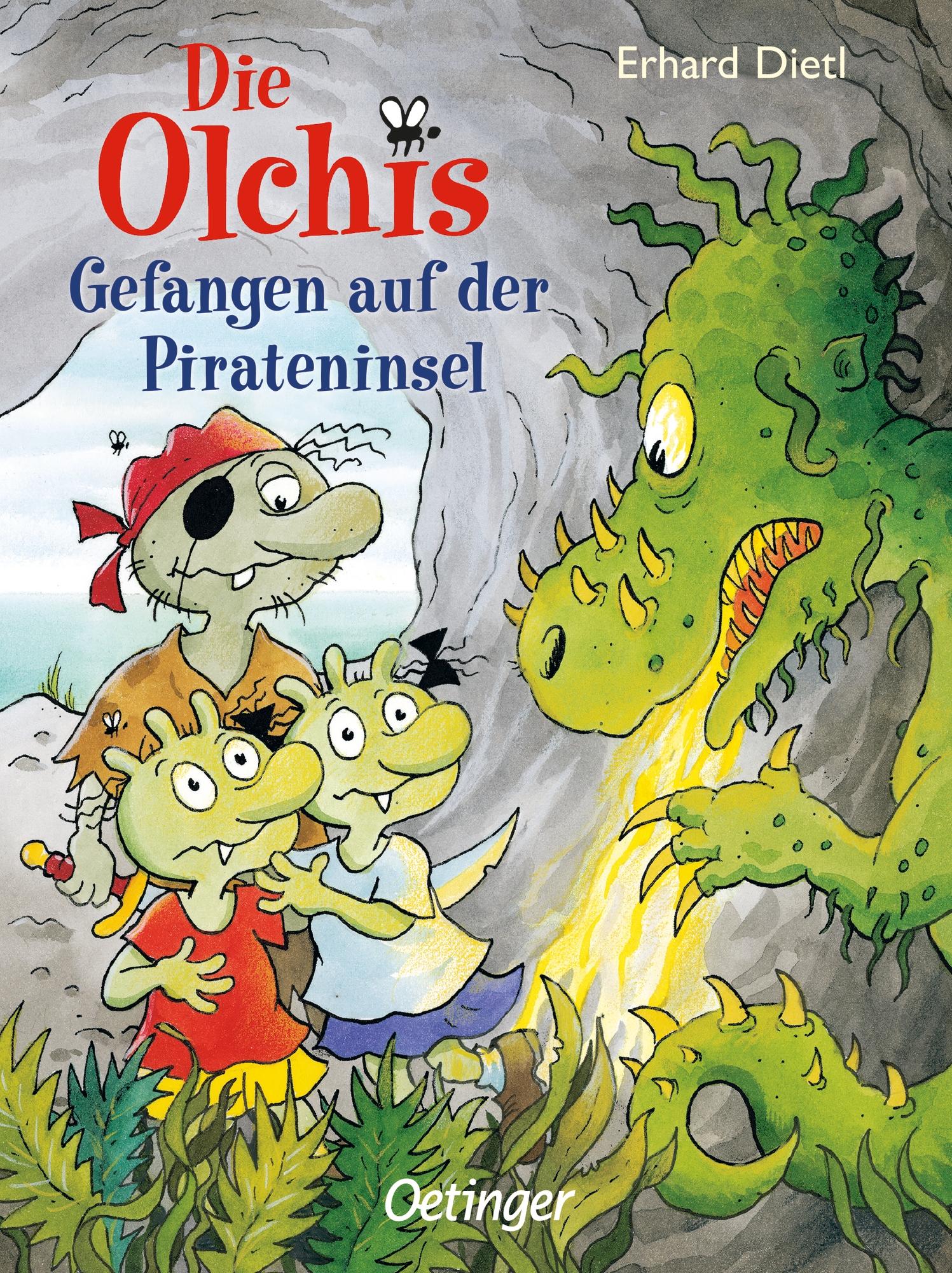 Vorderes Coverbild Die Olchis. Gefangen auf der Pirateninsel