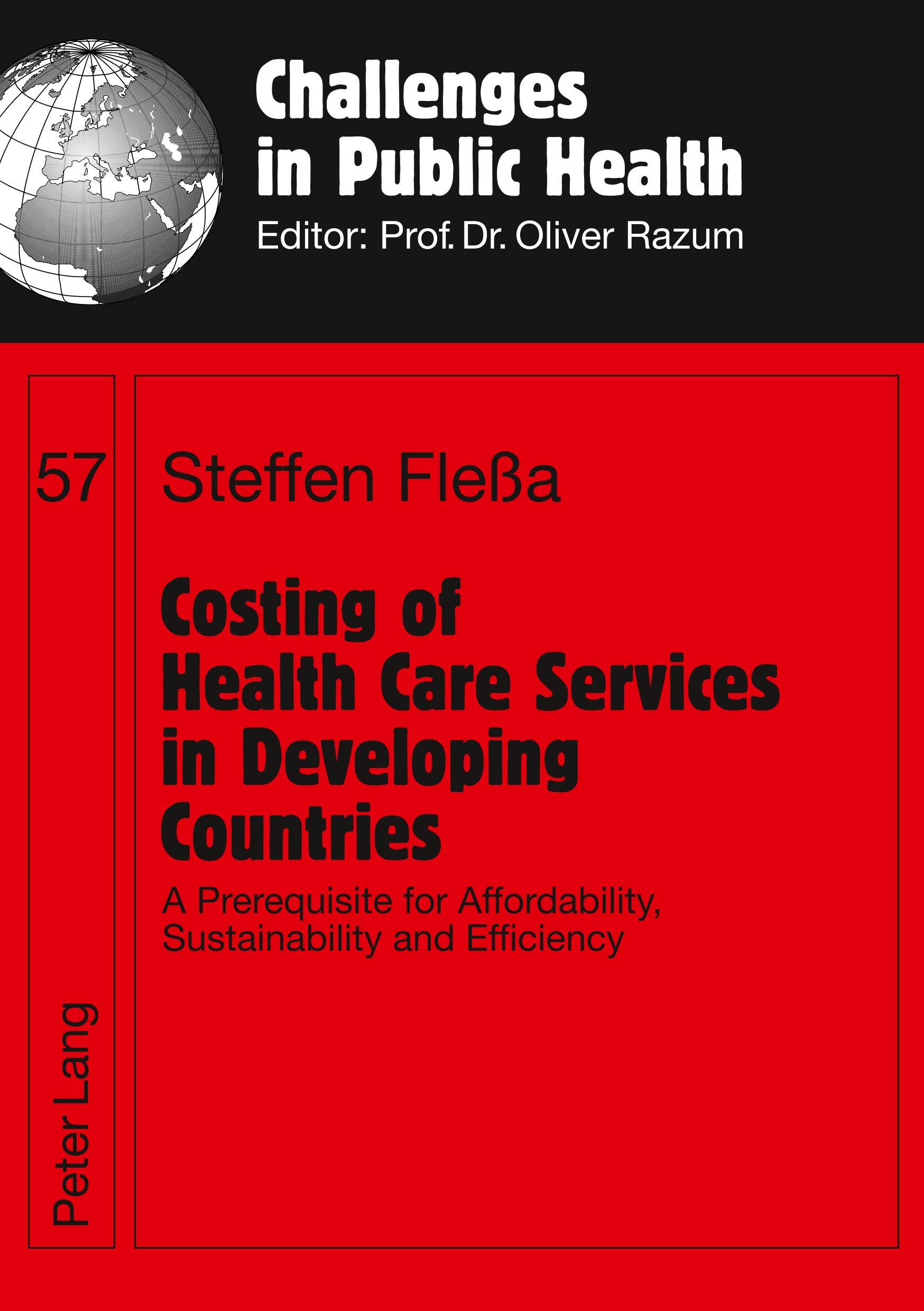 Vorderes Coverbild Costing of Health Care Services in Developing Countries