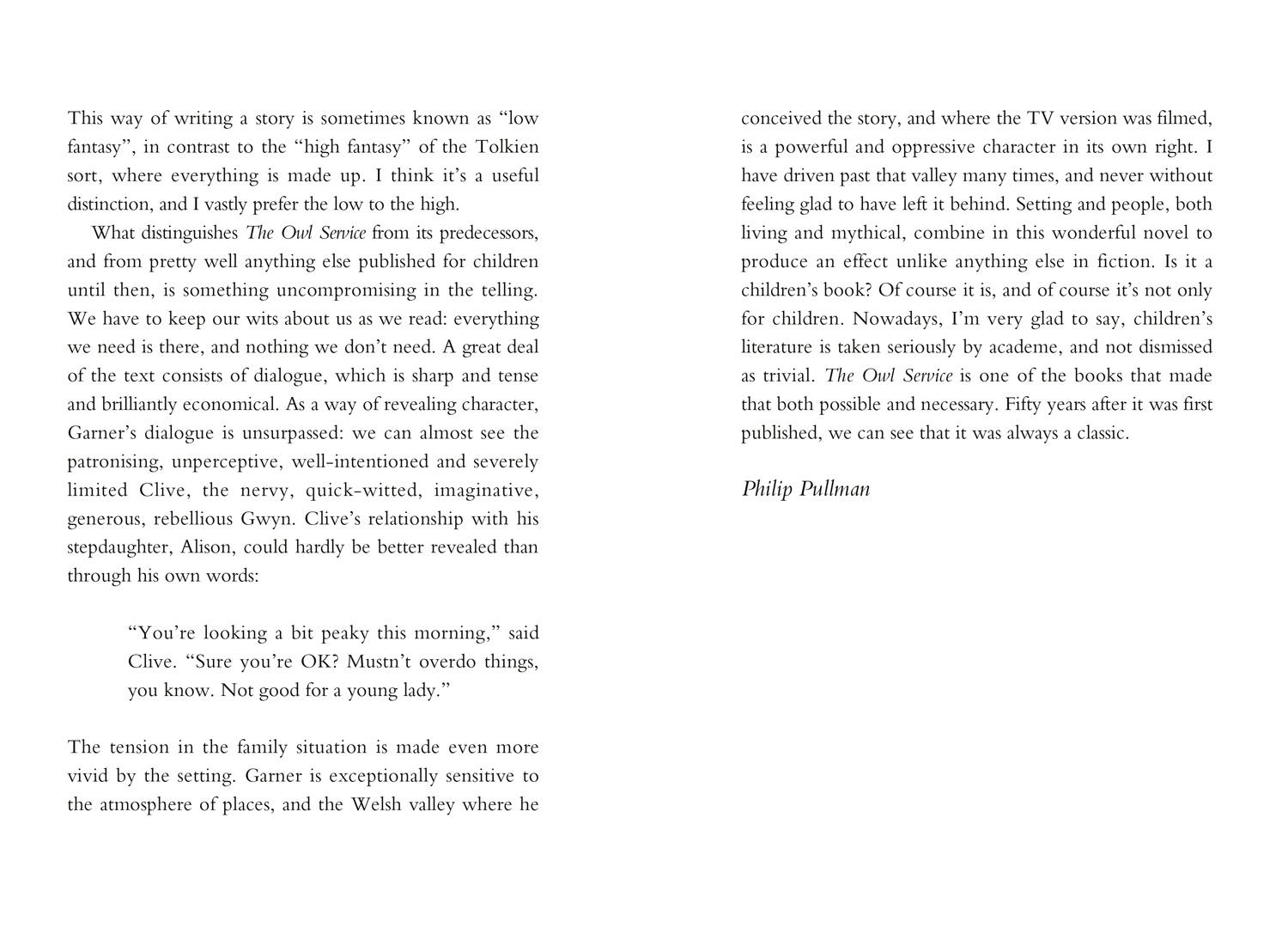 Beispielinhalt (Bild) The Owl Service