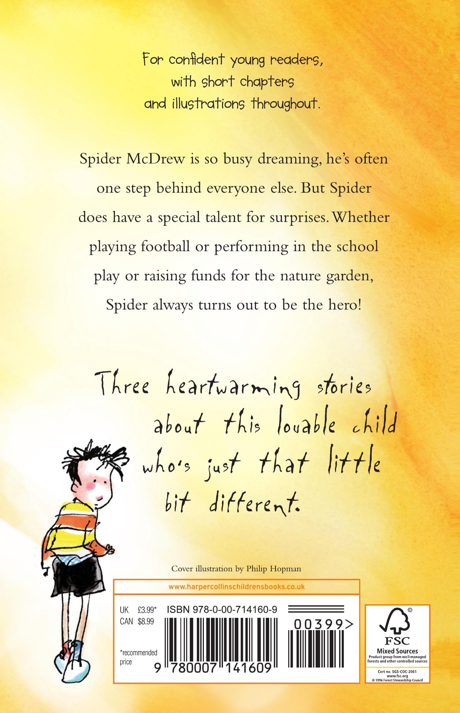 Rückseitencover Spider McDrew