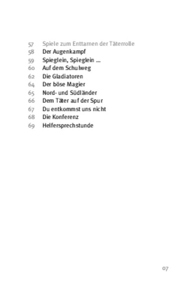 Beispielinhalt (Bild) Die 50 besten Anti-Mobbing-Spiele