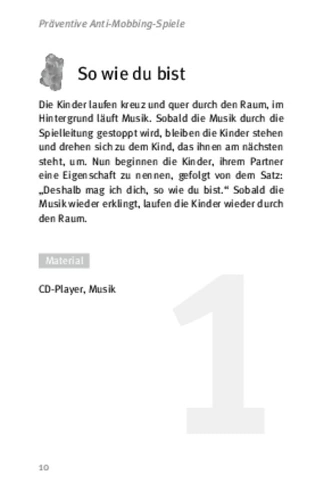 Beispielinhalt (Bild) Die 50 besten Anti-Mobbing-Spiele