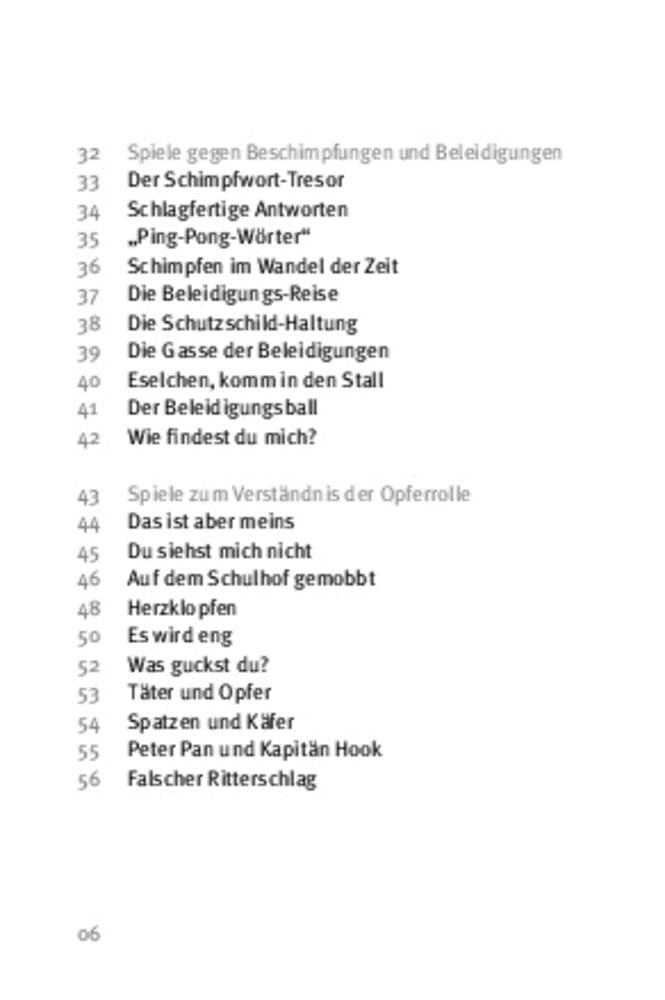 Beispielinhalt (Bild) Die 50 besten Anti-Mobbing-Spiele