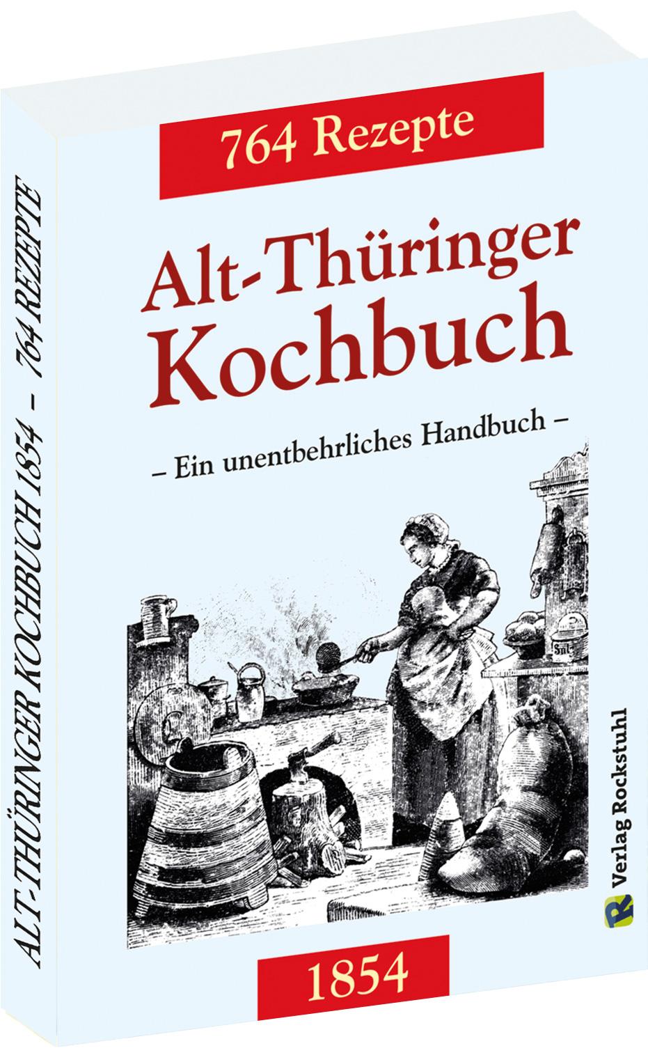 Vorderes Coverbild Alt-Thüringer Kochbuch 1854