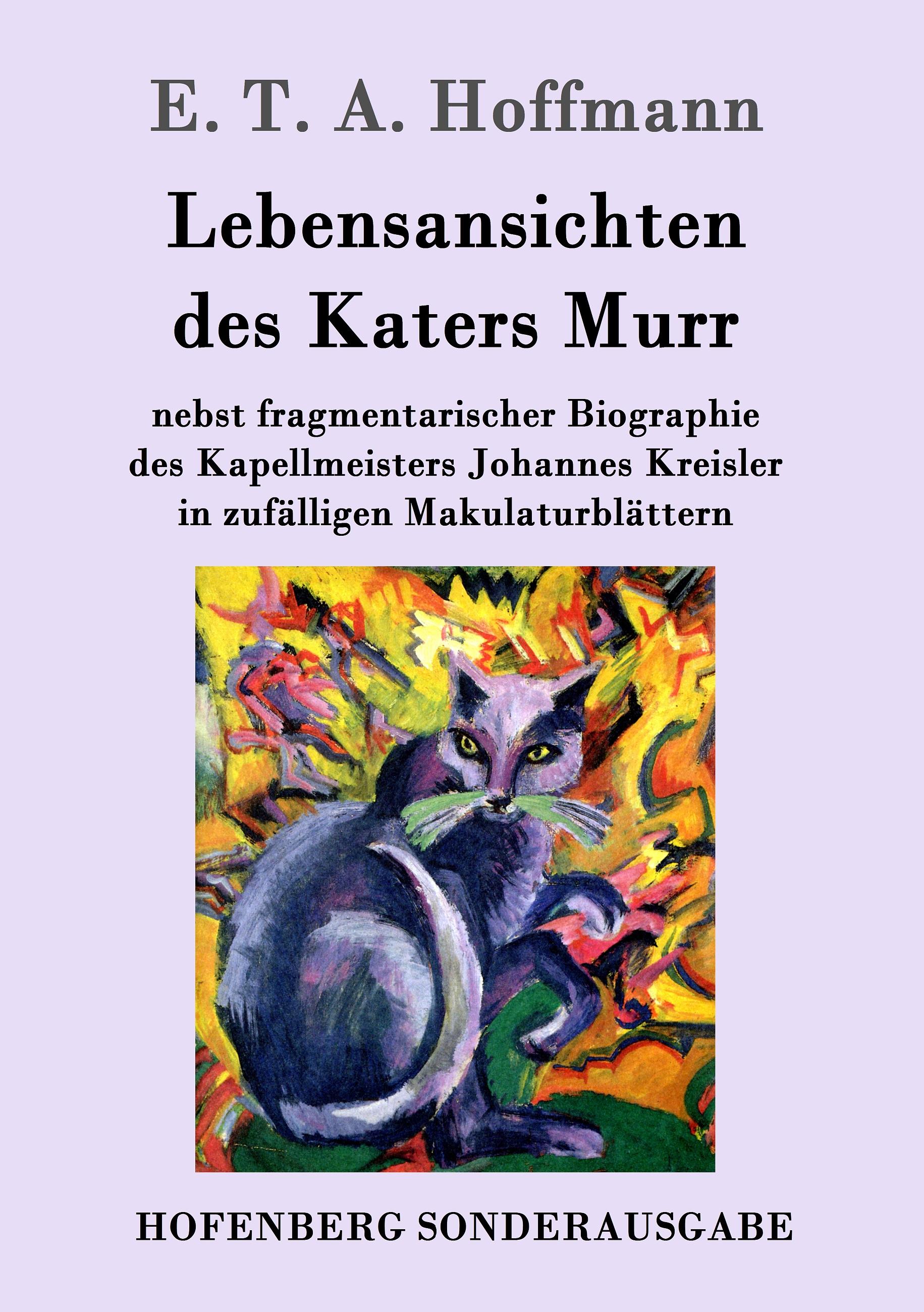Vorderes Coverbild Lebensansichten des Katers Murr