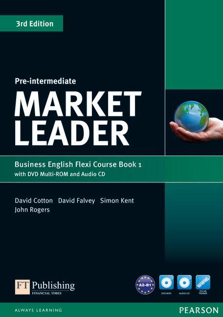 Vorderes Coverbild Market Leader Pre-Intermediate Flexi Course Book 1 Pack