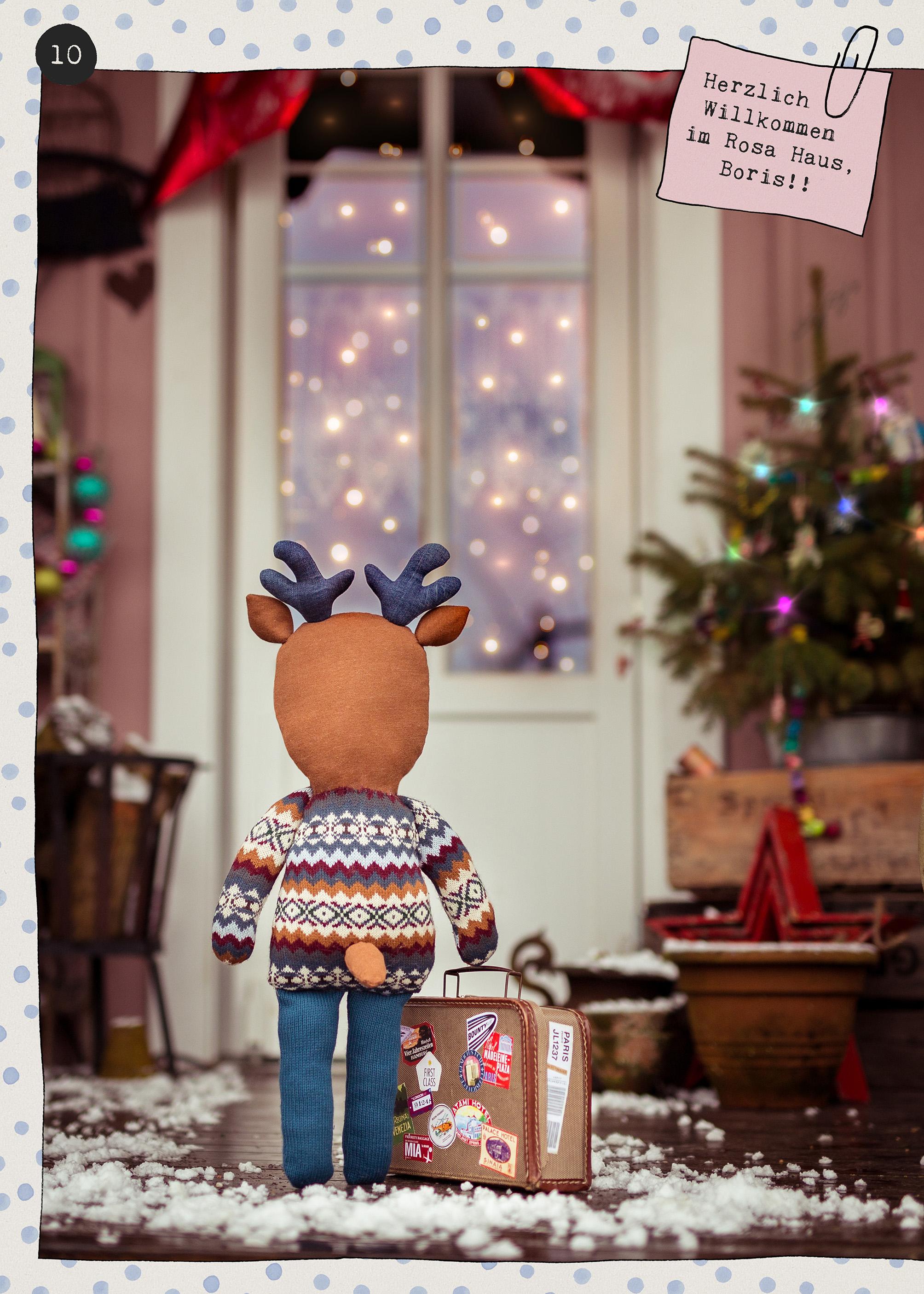 Beispielinhalt (Bild) Weihnachten im rosa Haus