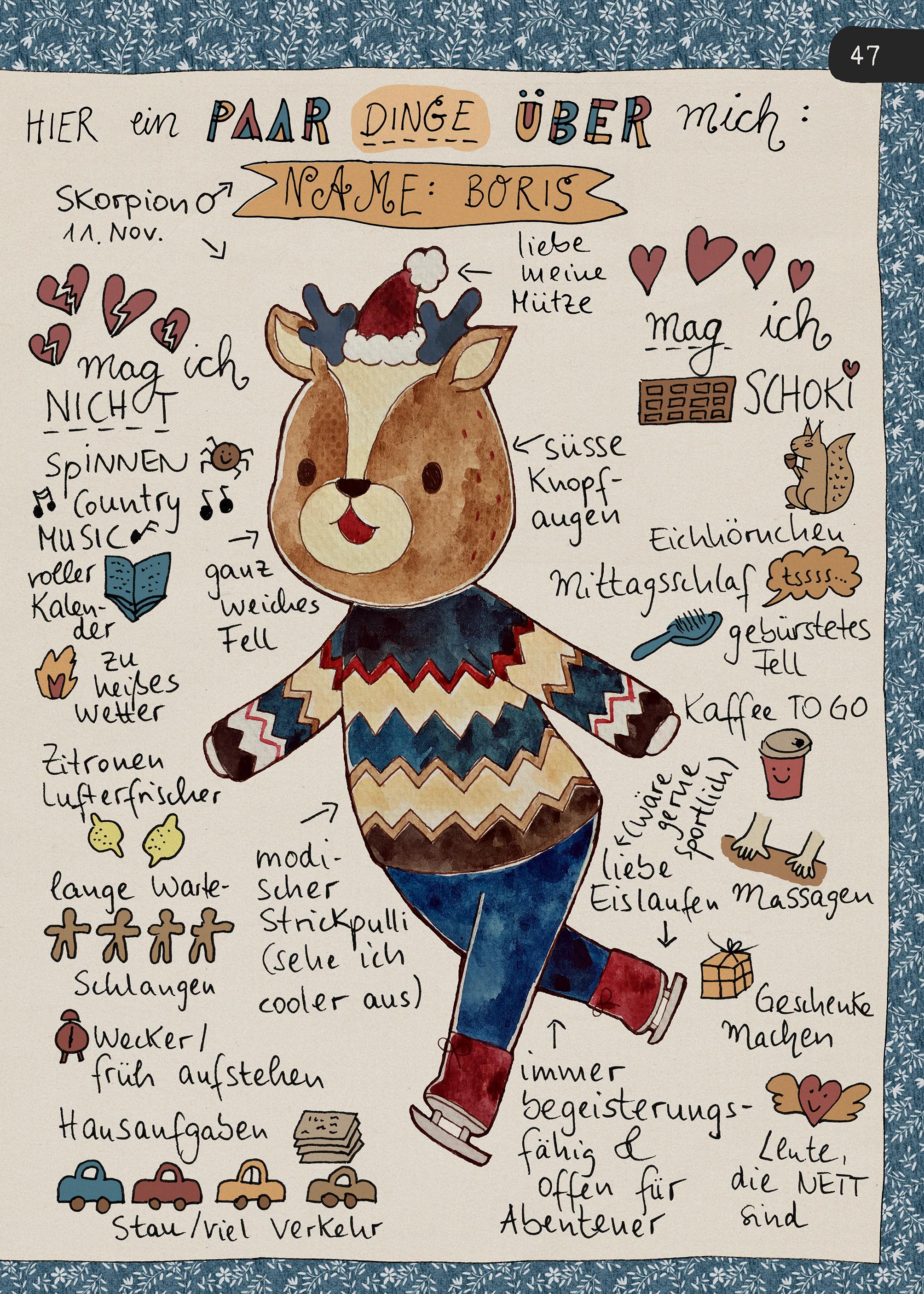 Beispielinhalt (Bild) Weihnachten im rosa Haus