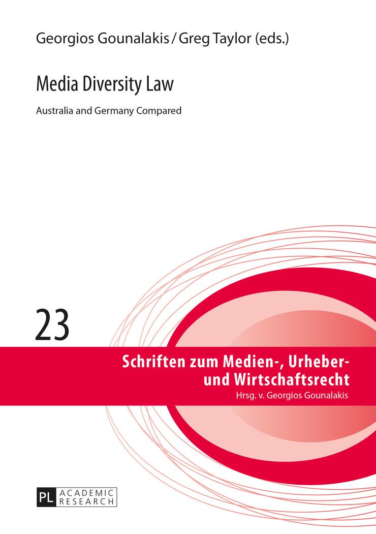 Vorderes Coverbild Media Diversity Law