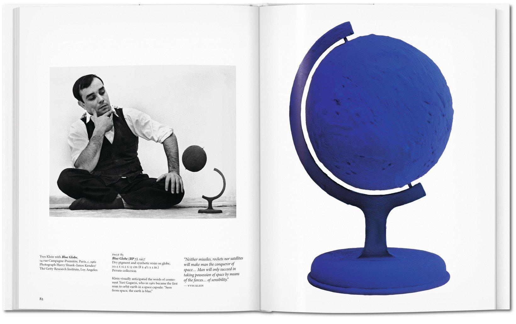 Beispielinhalt (Bild) Yves Klein