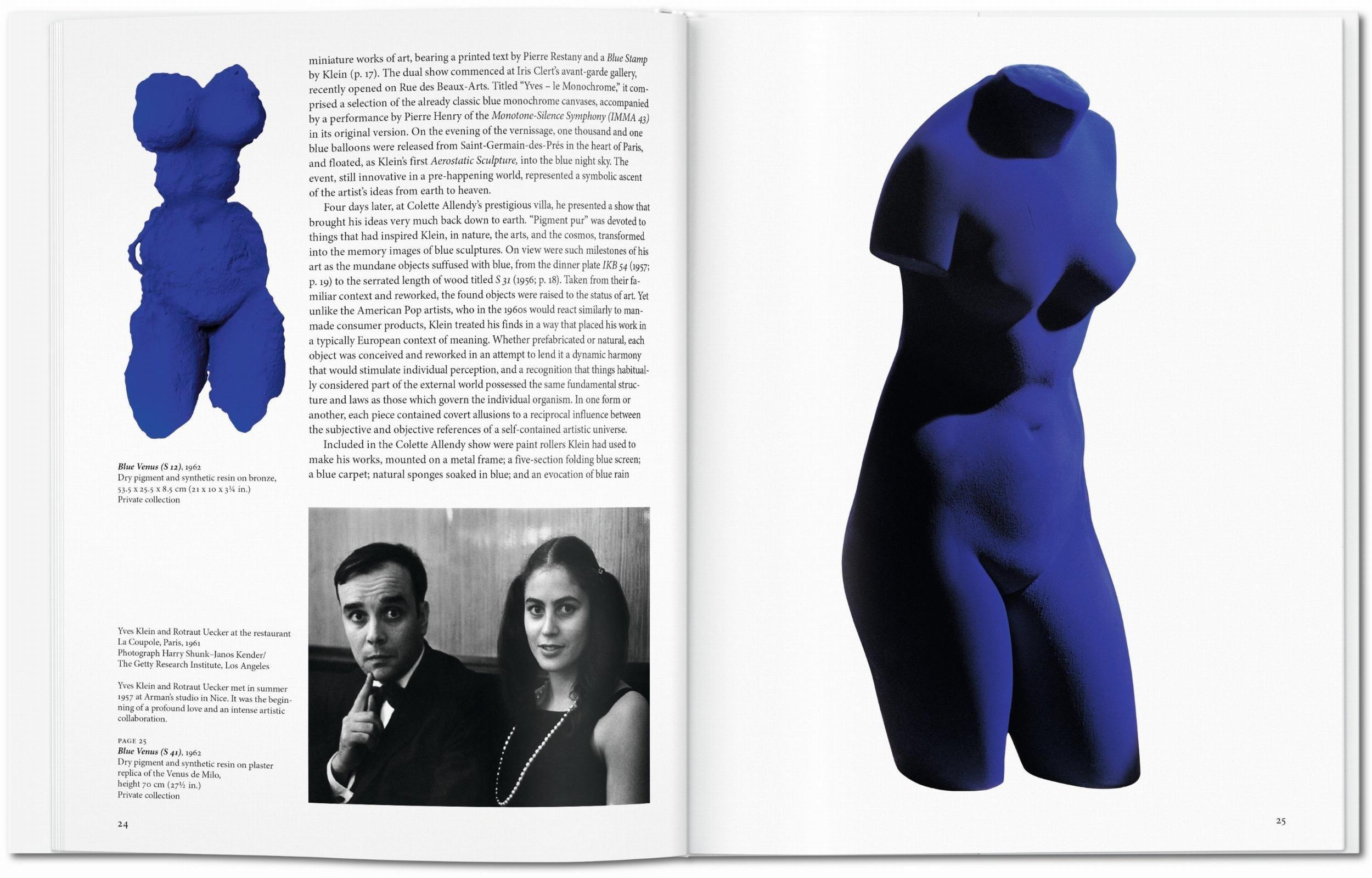Beispielinhalt (Bild) Yves Klein
