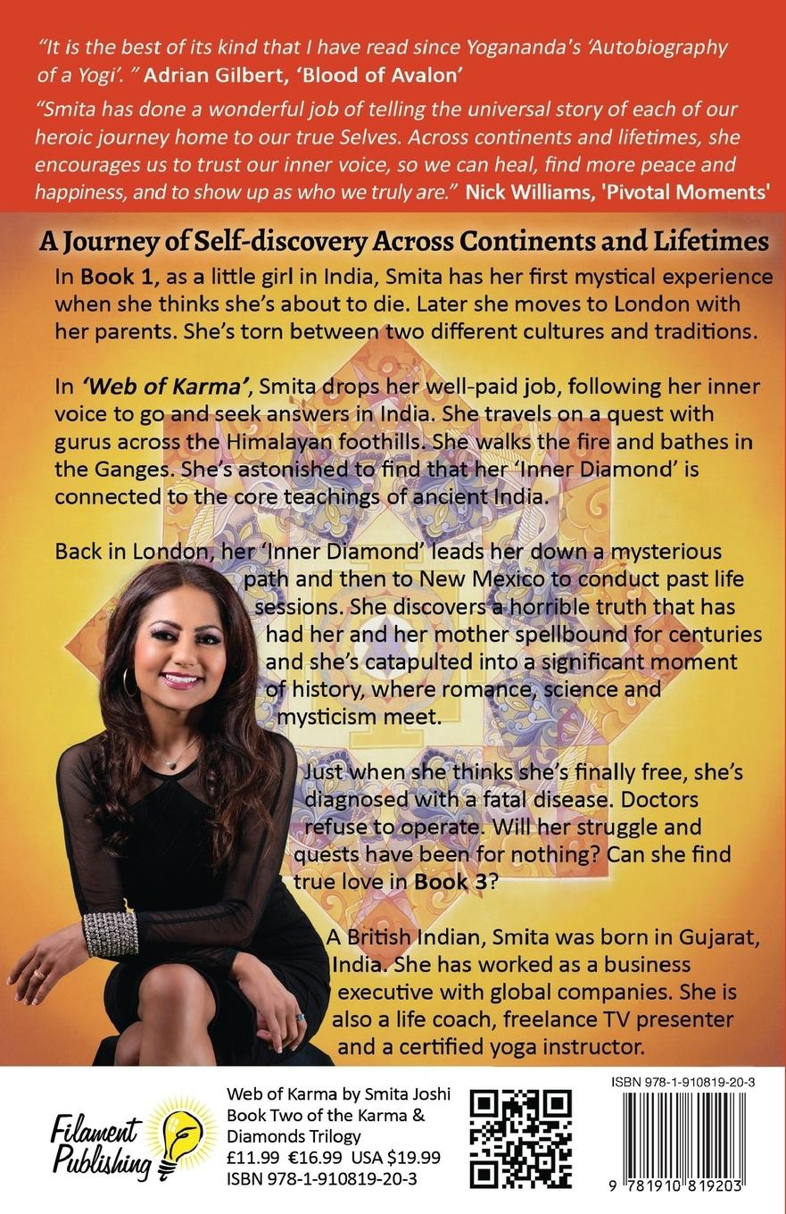 Rückseitencover Karma & Diamonds - Web of Karma