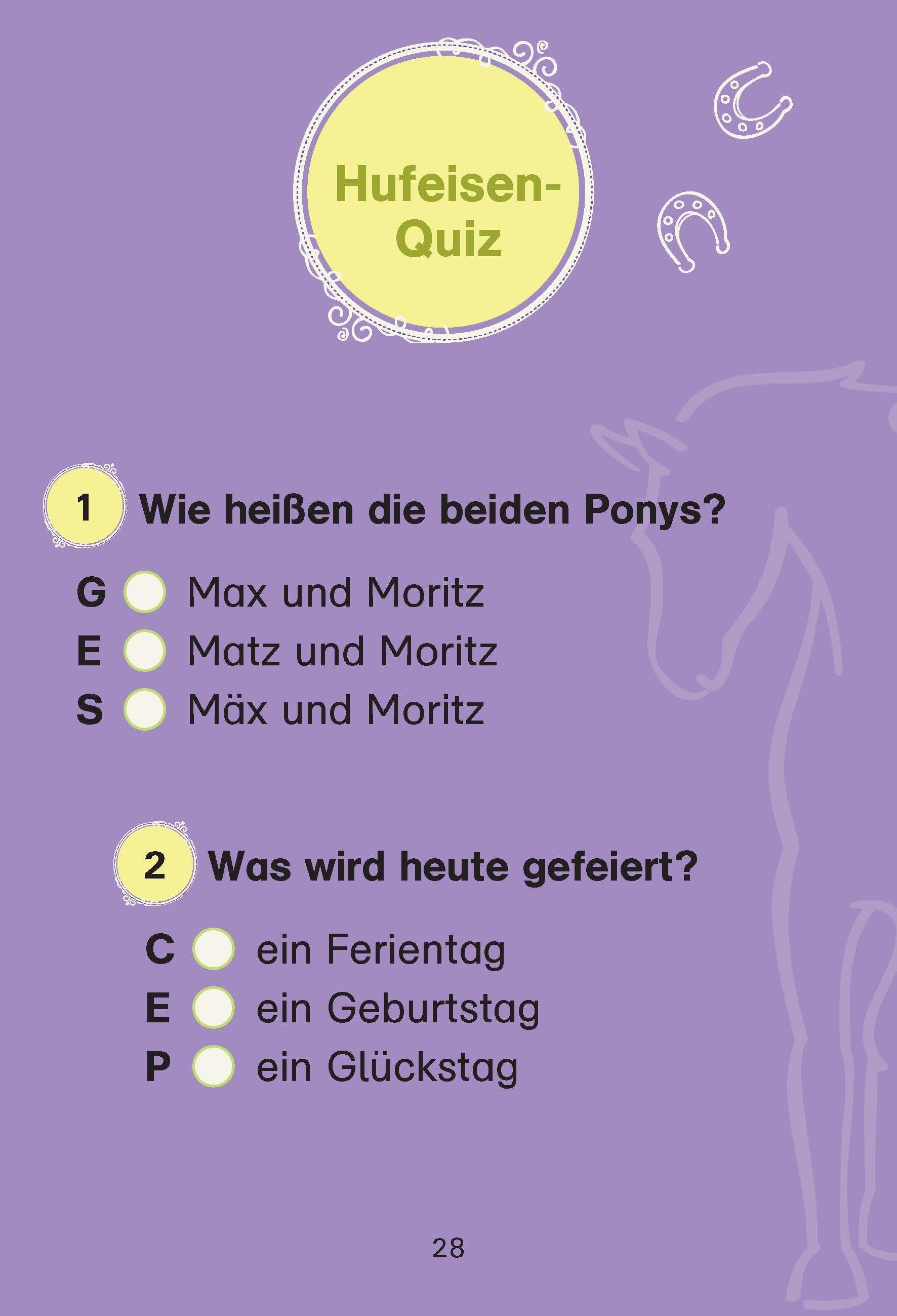 Beispielinhalt (Bild) Bibi & Tina - Die große Pony-Party
