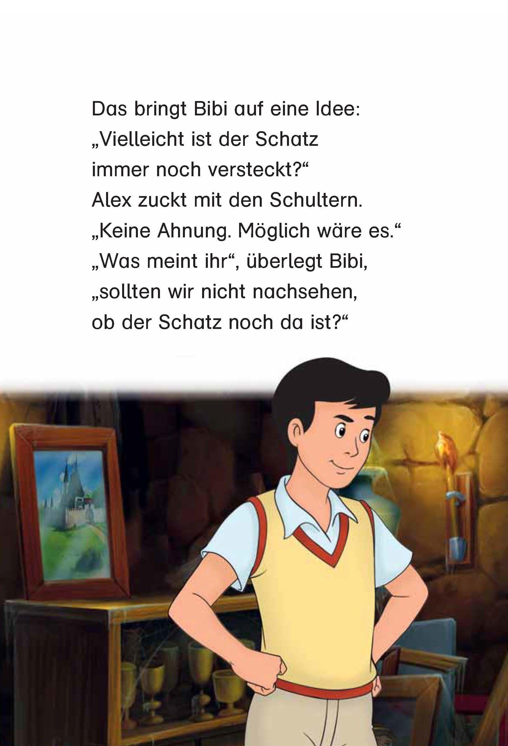 Beispielinhalt (Bild) Bibi & Tina - Gefährliche Schatzsuche