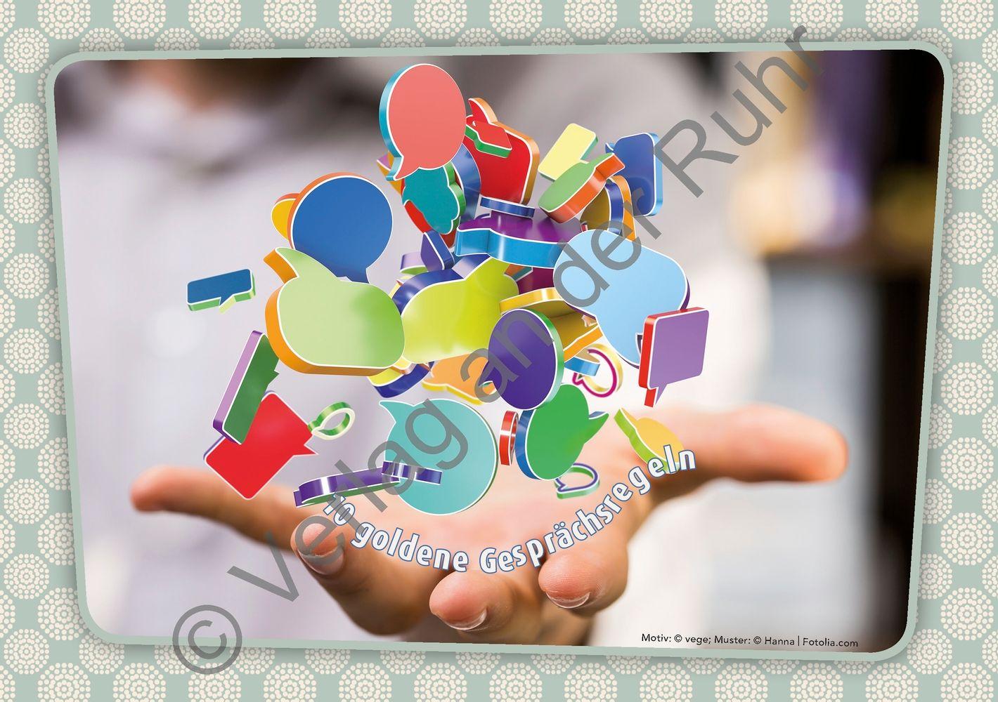 Beispielinhalt (Bild) Methoden-Karten für die Teambesprechung