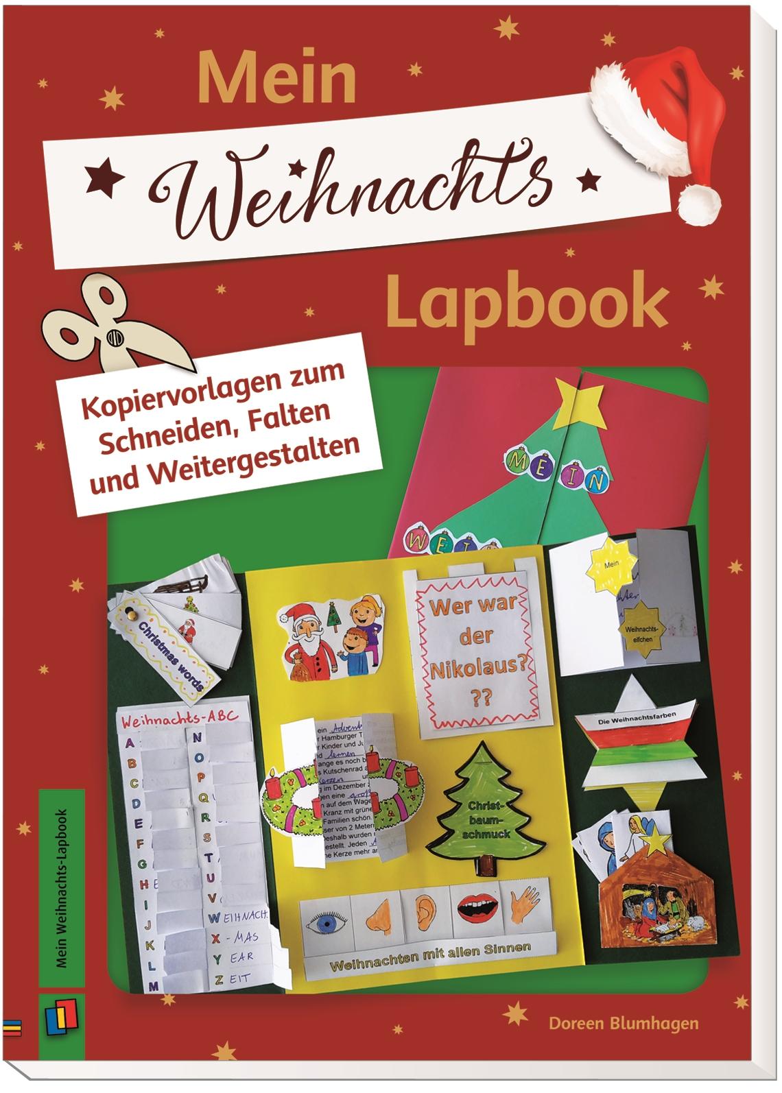 Beispielinhalt (Bild) Mein Weihnachts-Lapbook