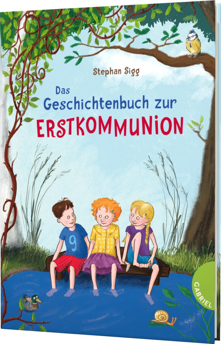 Vorderes Coverbild Das Geschichtenbuch zur Erstkommunion
