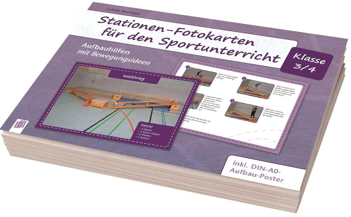 Beispielinhalt (Bild) Stationen-Fotokarten für den Sportunterricht - Klasse 3/4